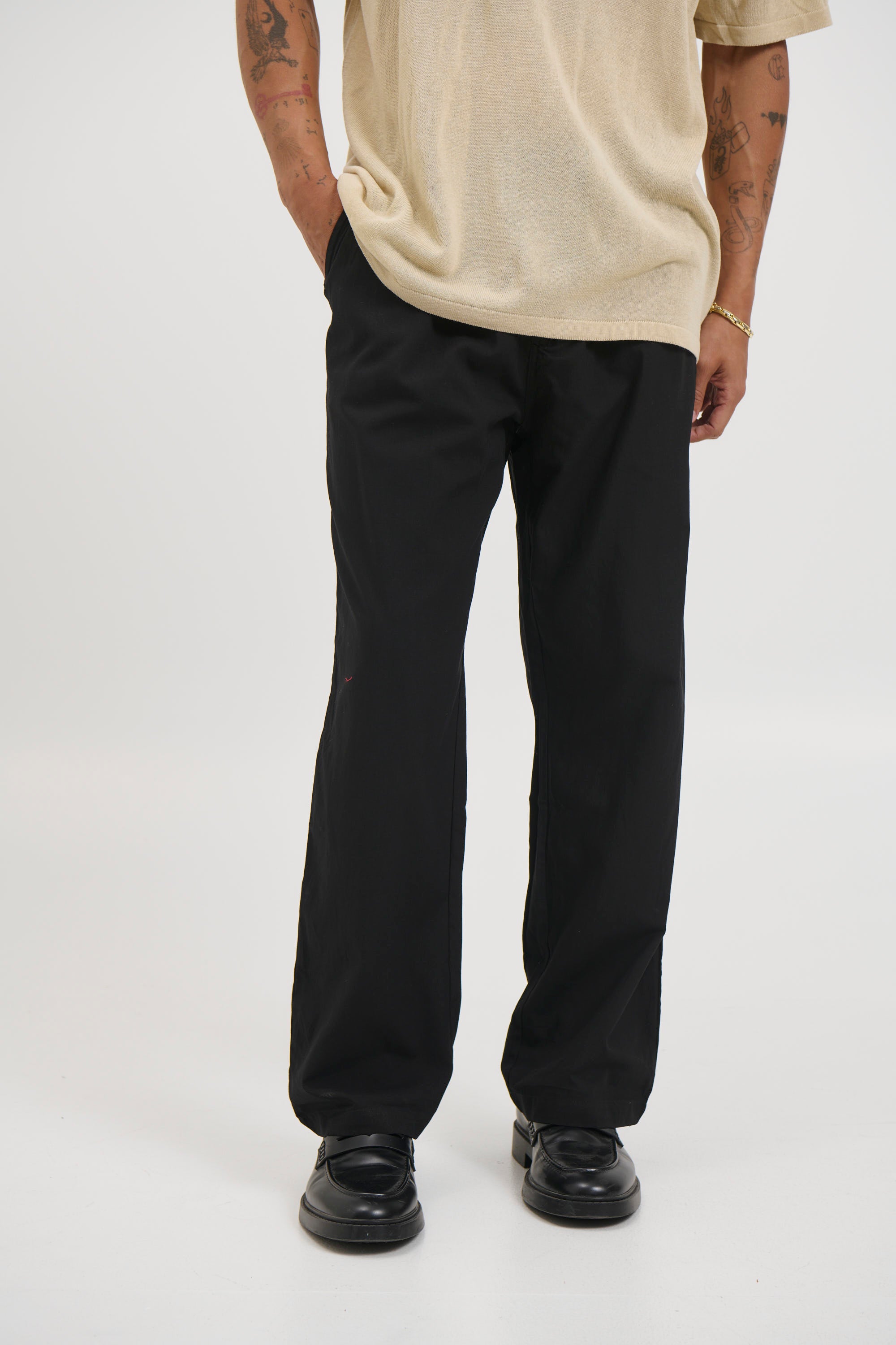 Dion Relaxed Pant Black