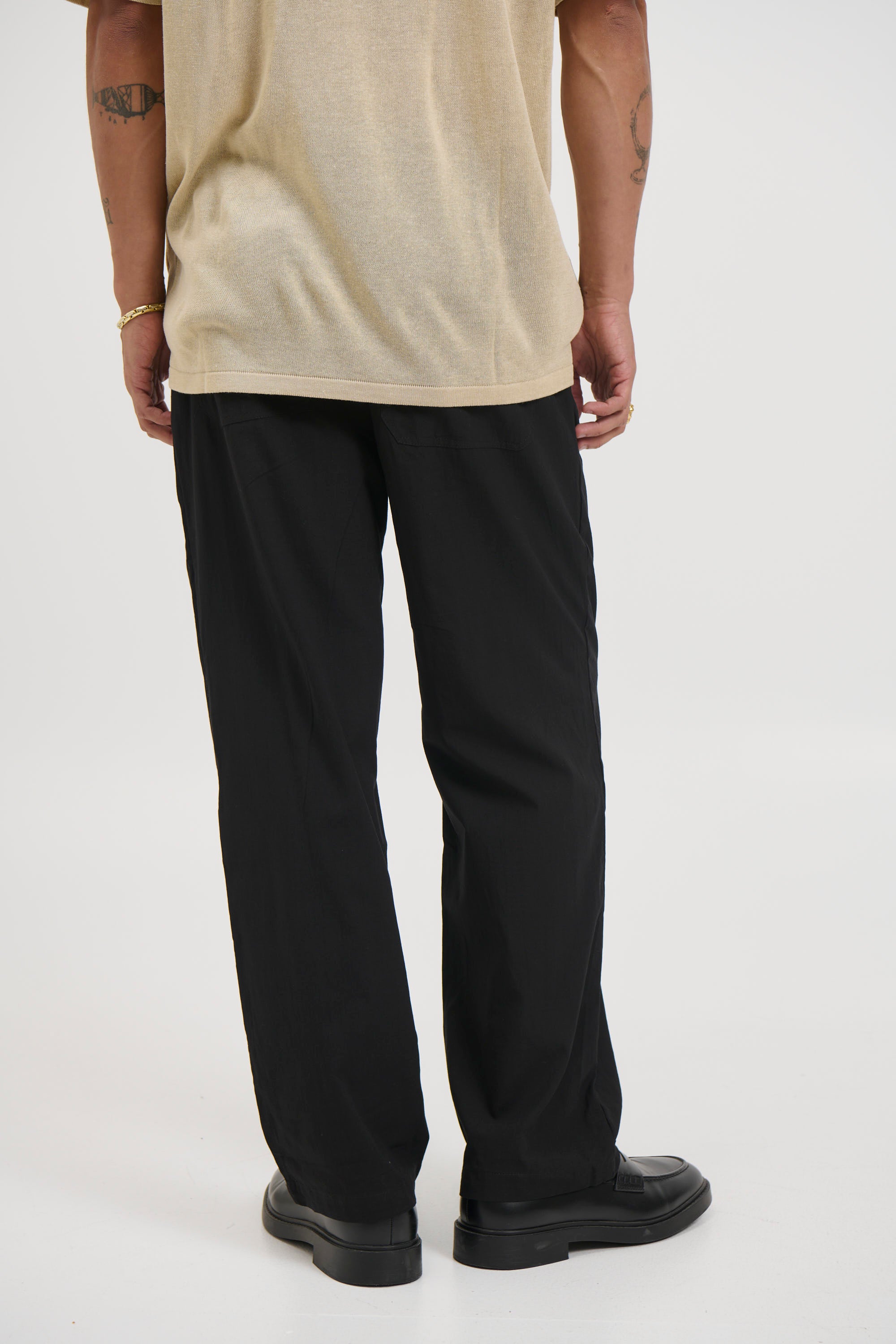 Dion Relaxed Pant Black
