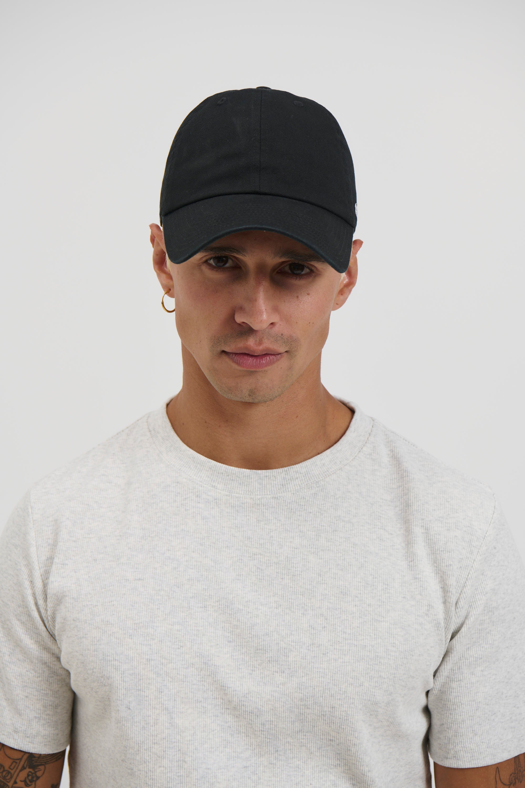 Classic Vintage Clean Up Cap Black