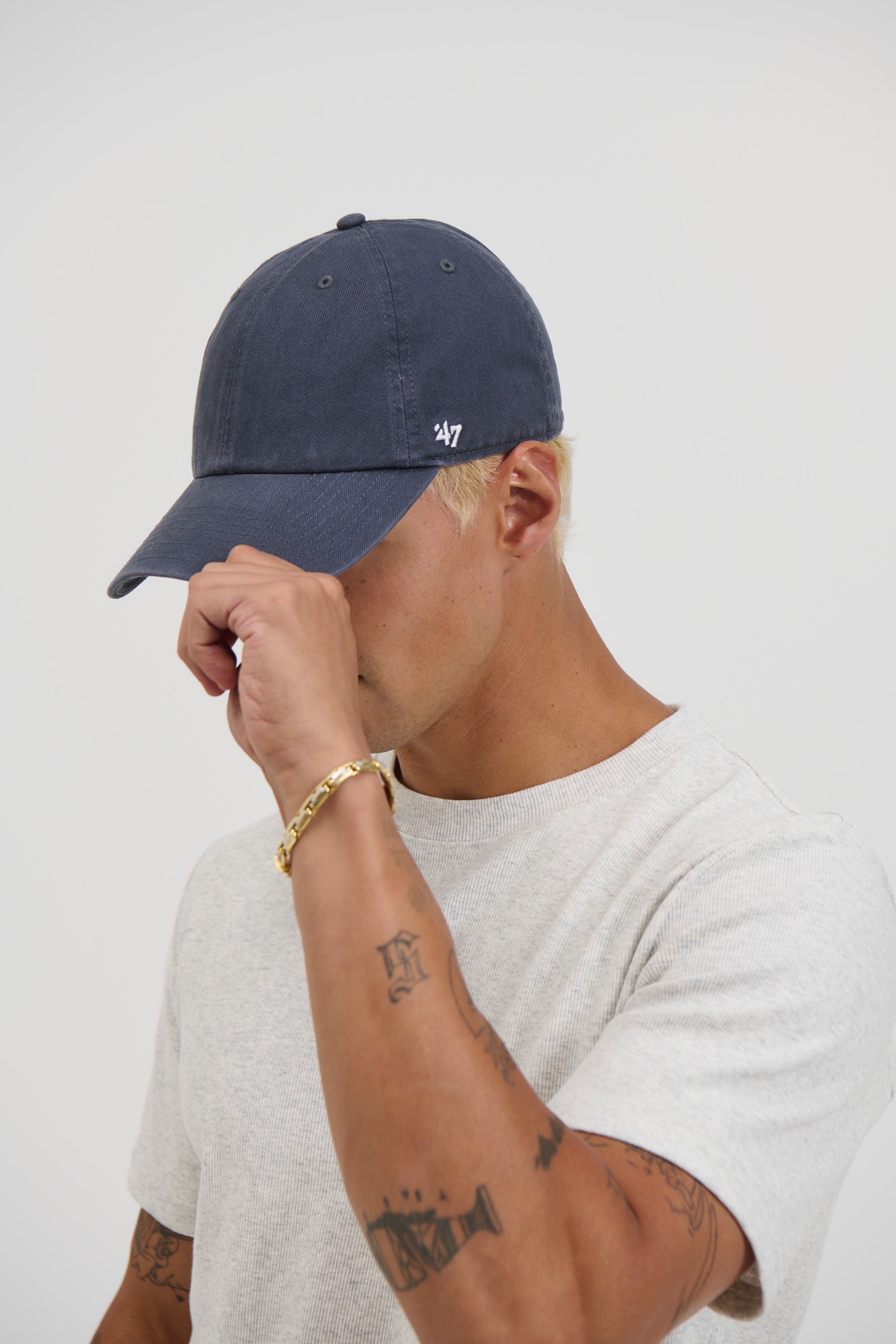 Classic Vintage Clean Up Cap Navy