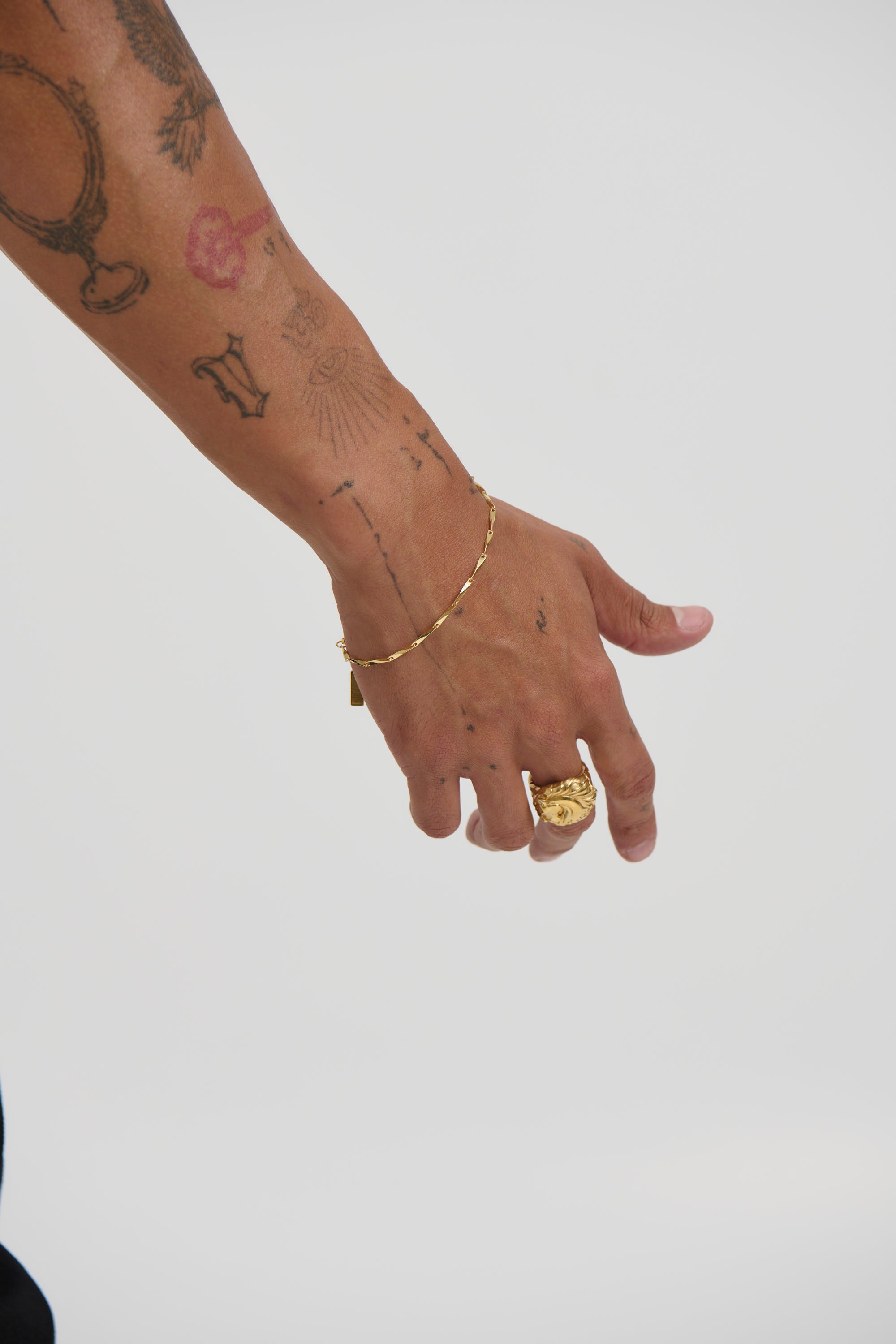 Dylan Chain Bracelet 18K Gold Plated