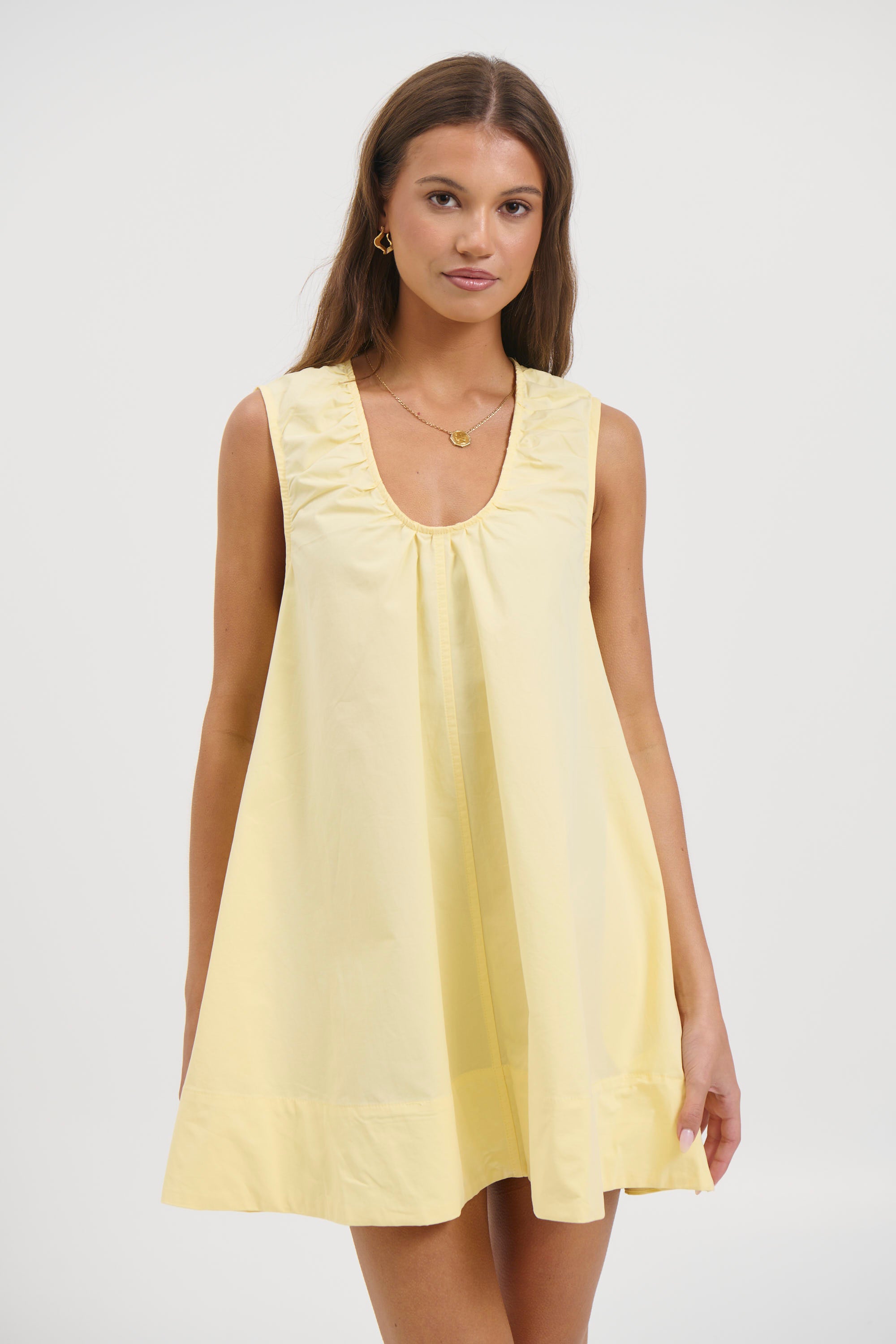Sydney Mini Dress Lemon