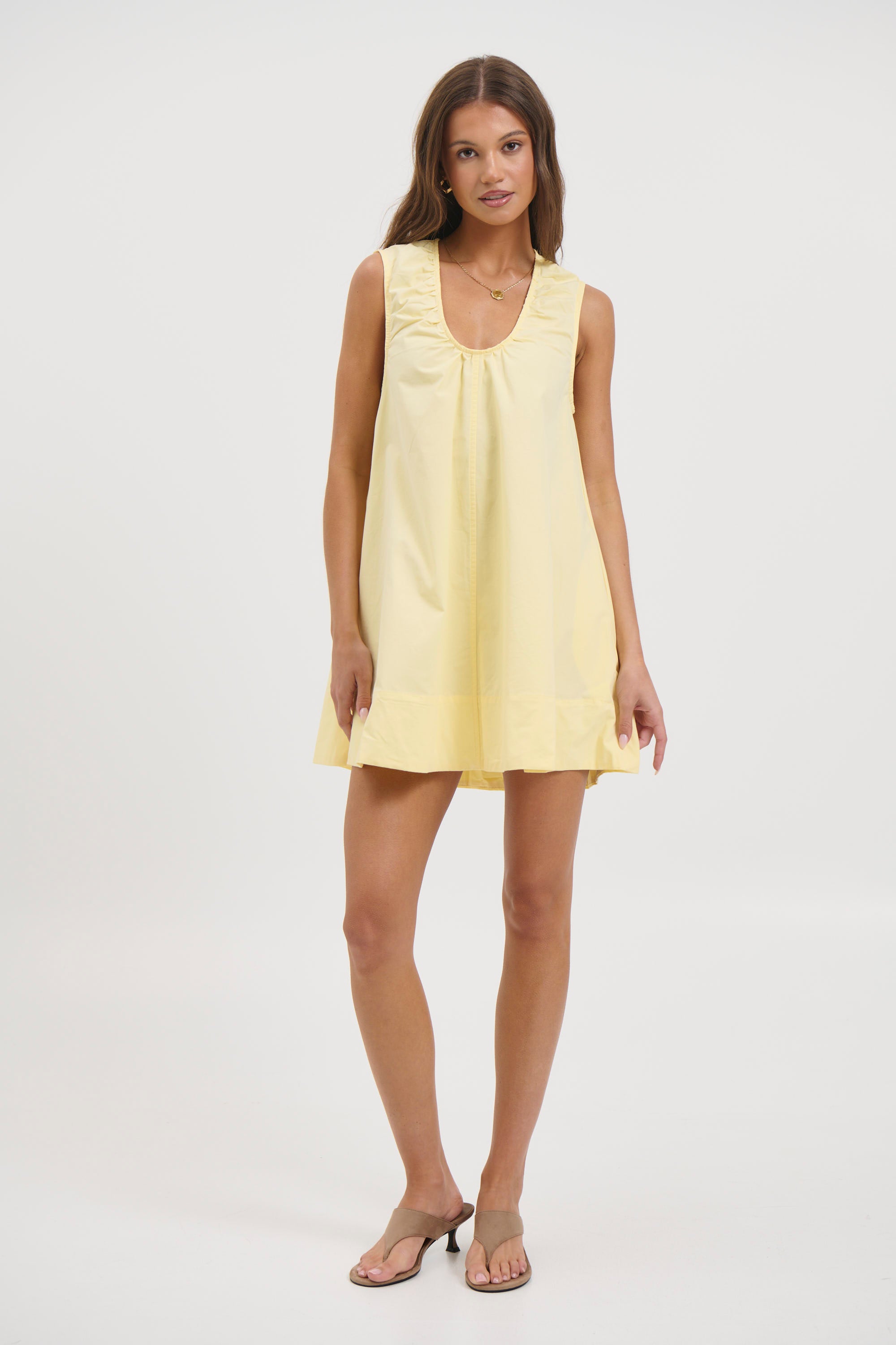 Sydney Mini Dress Lemon