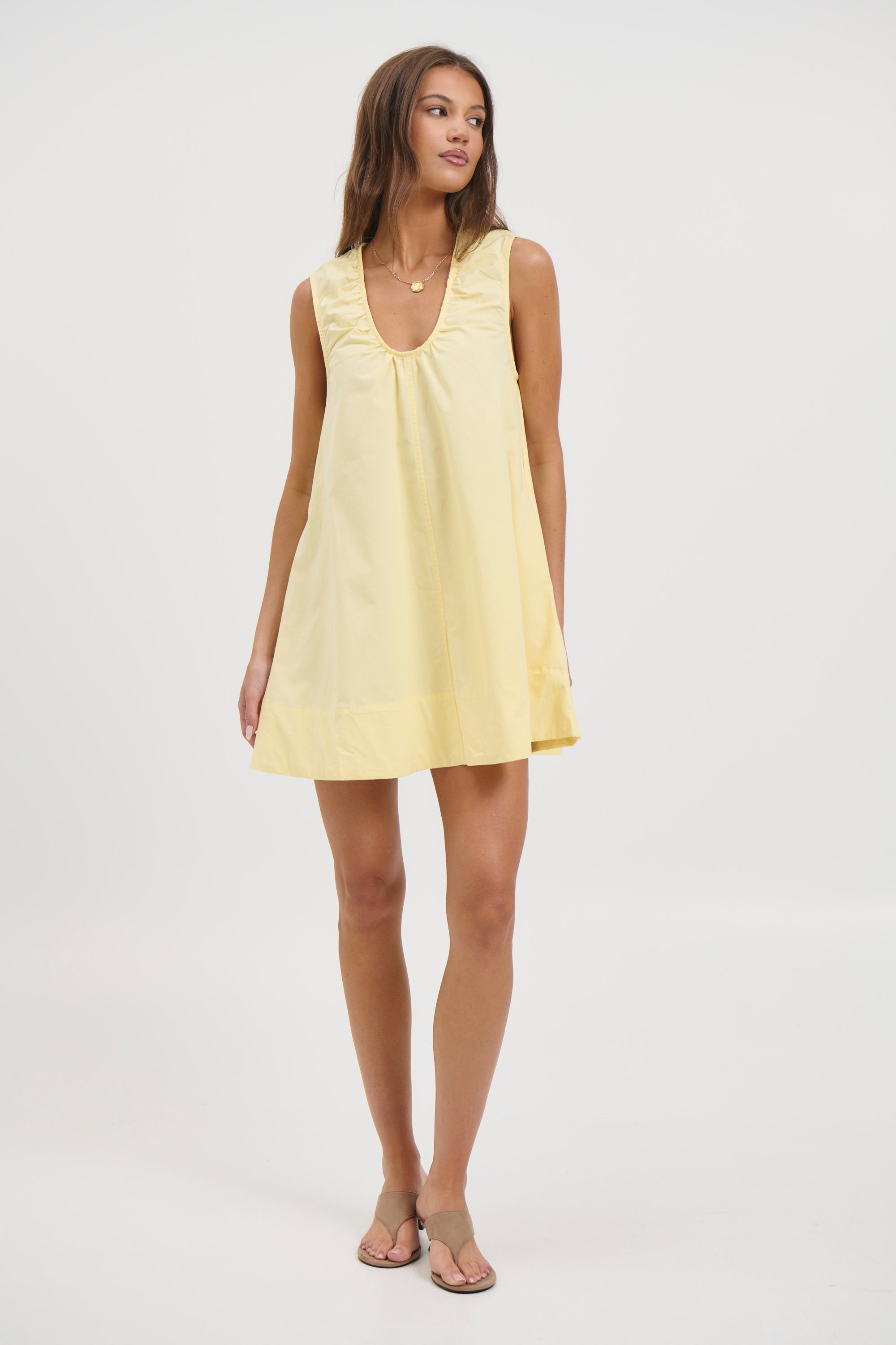 Sydney Mini Dress Lemon