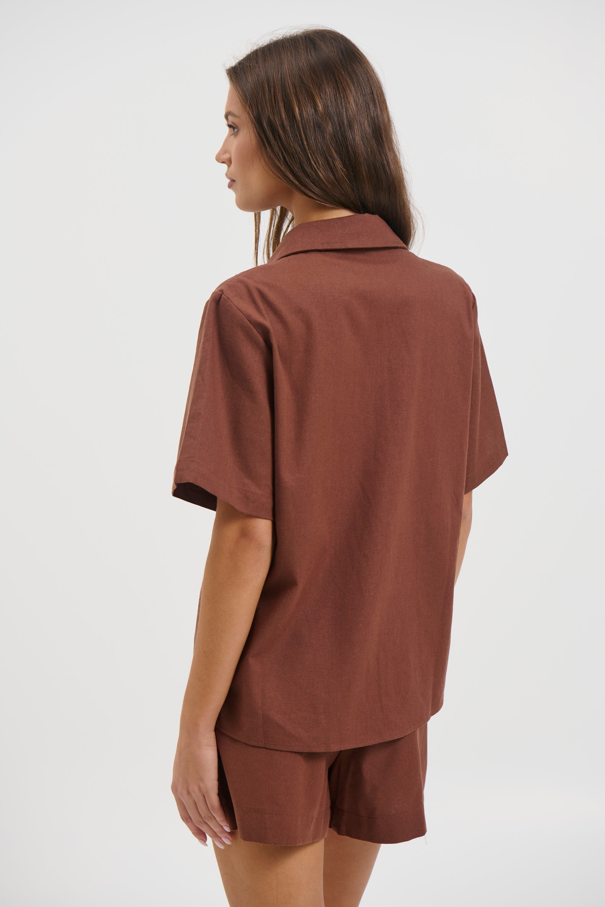 Gabriel Shirt Chocolate