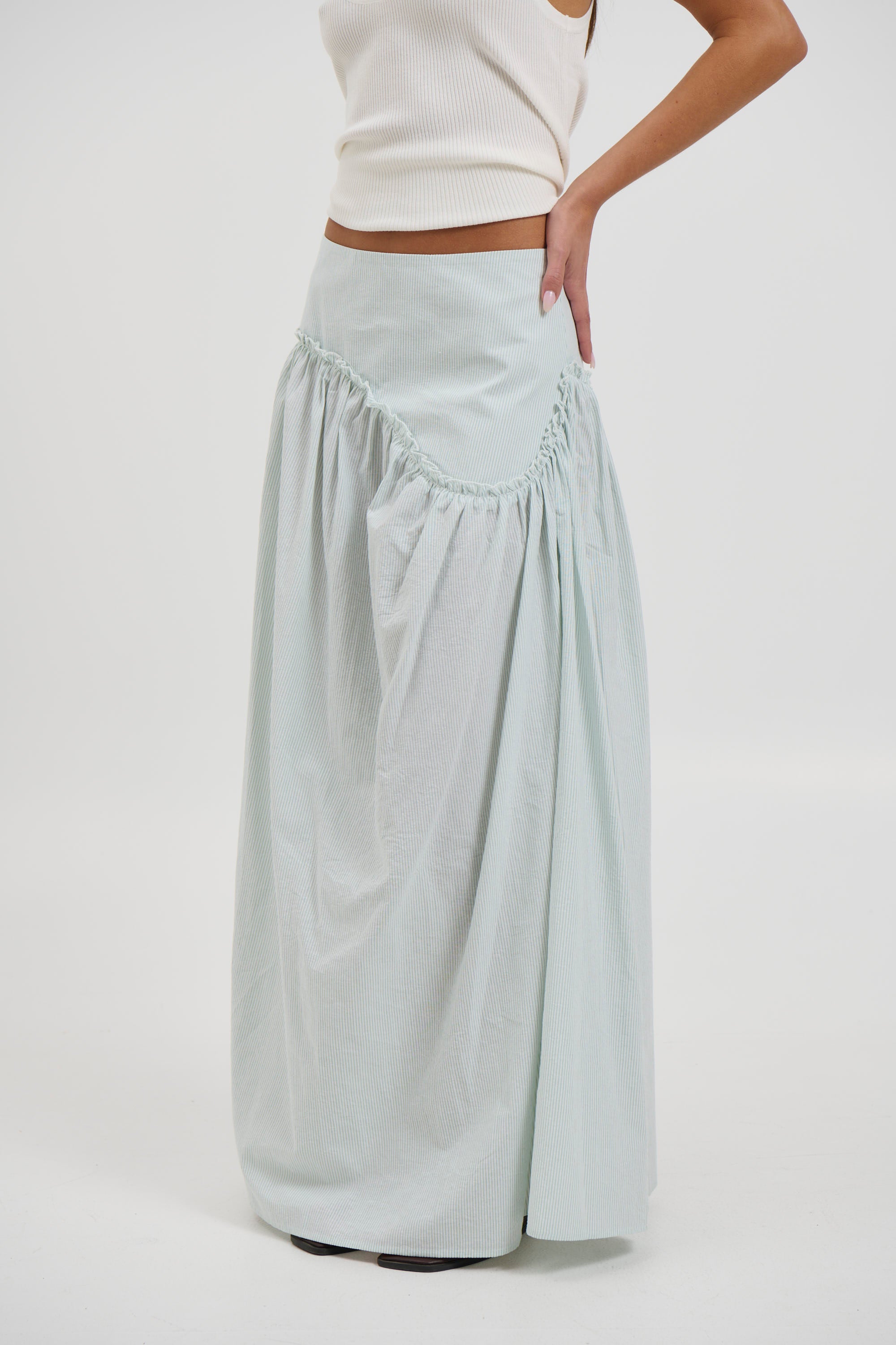 Ari Maxi Skirt Sage