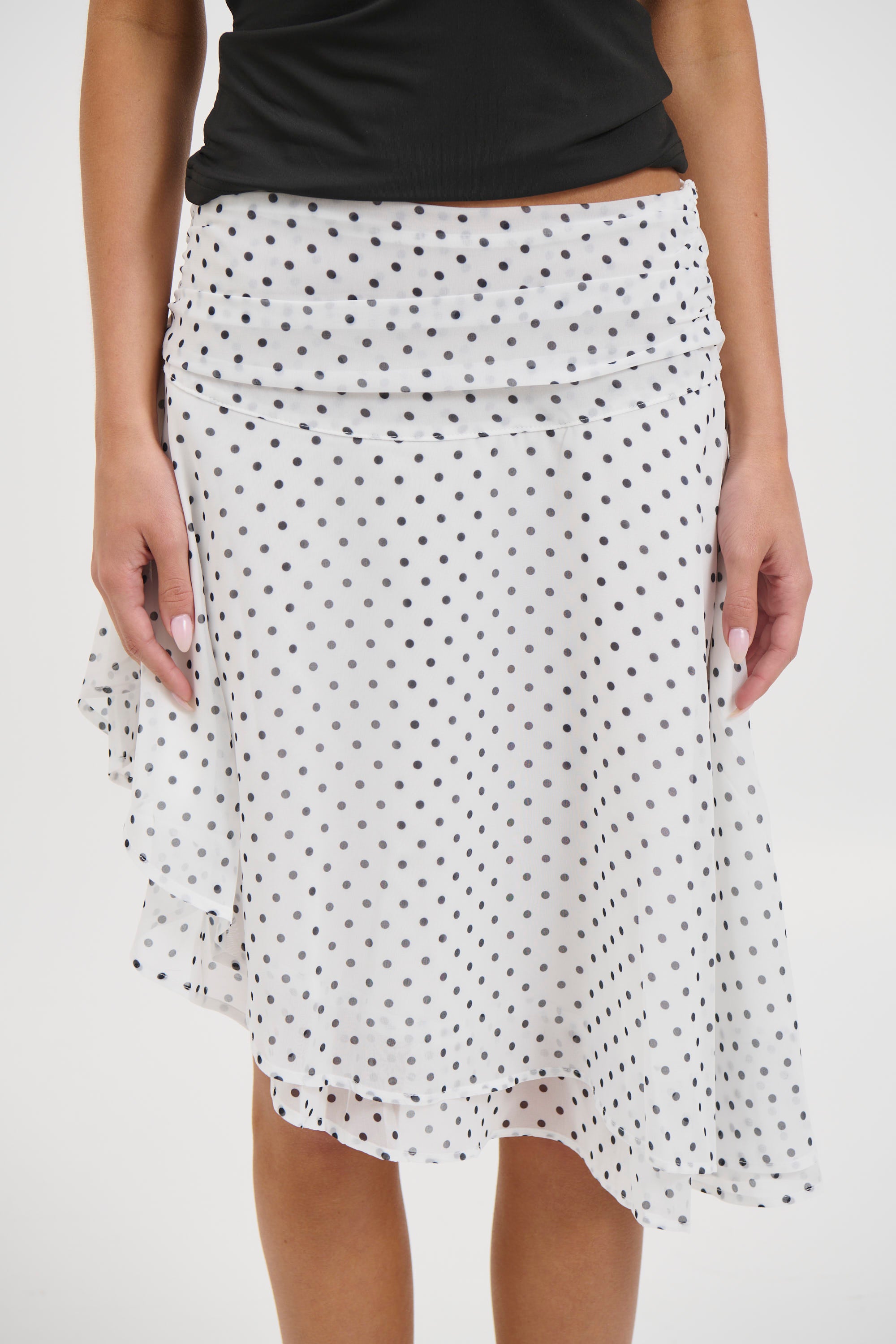 Paloma Midi Skirt White