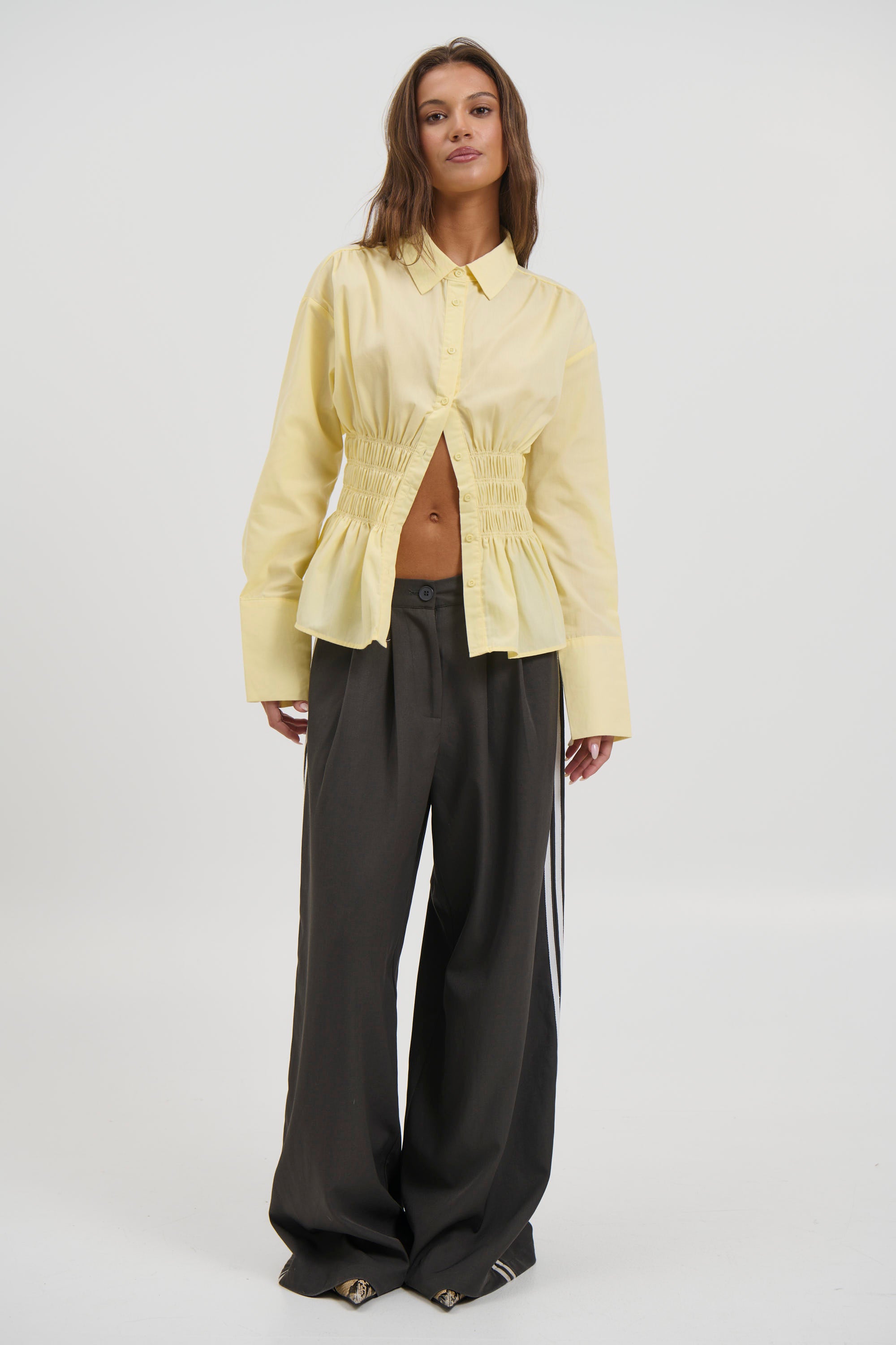 Nadine Shirt Lemon