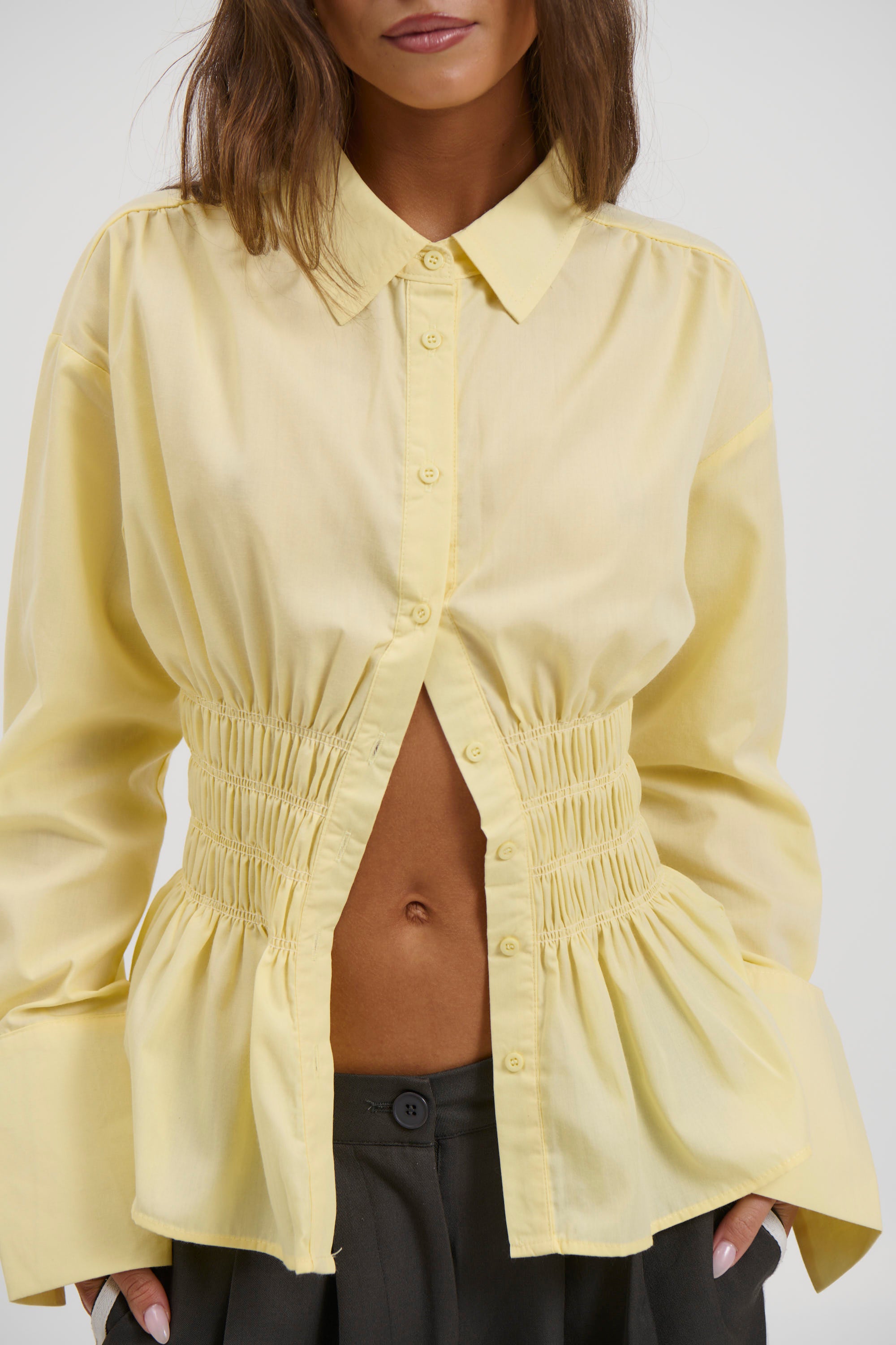 Nadine Shirt Lemon