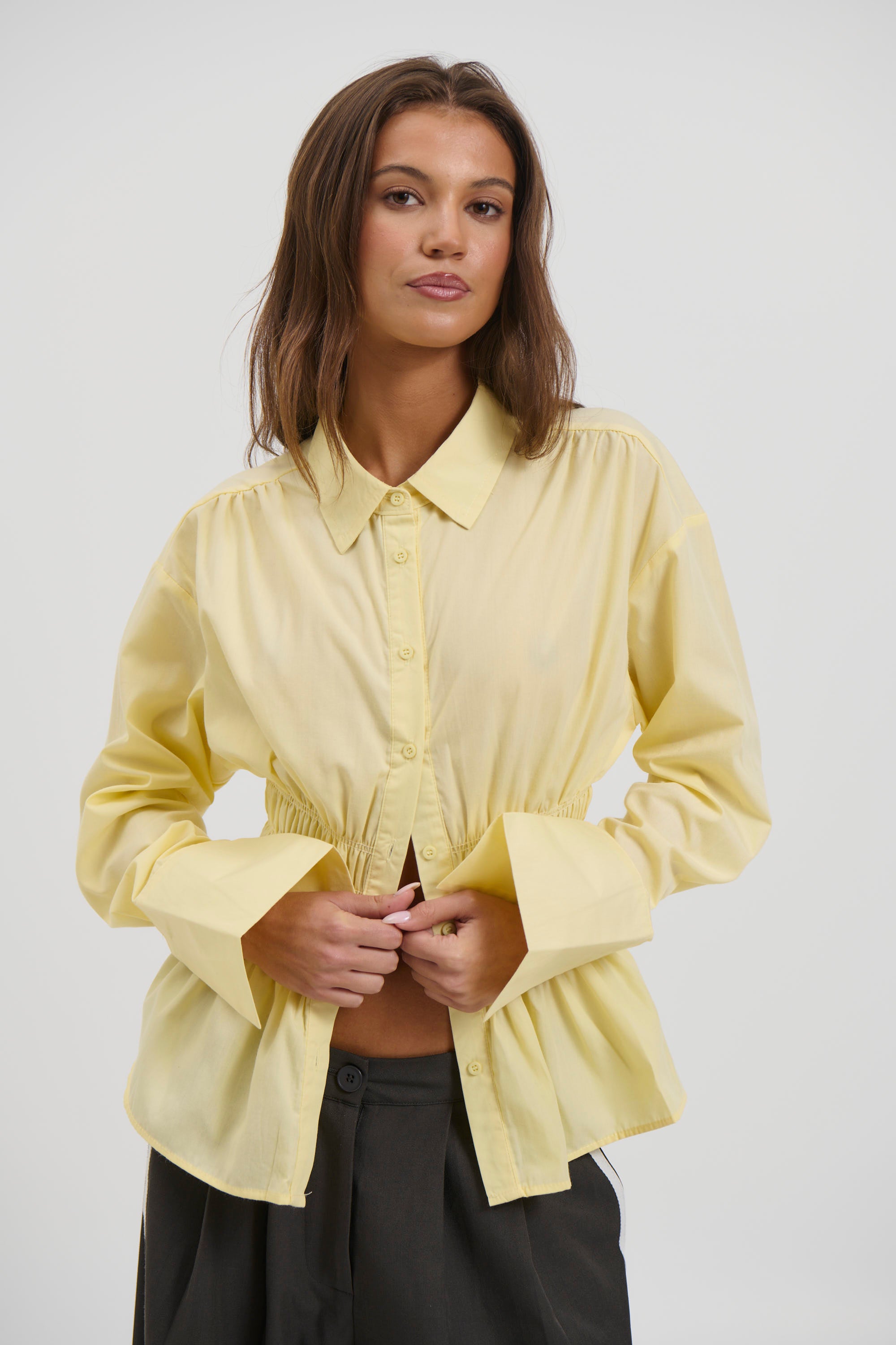 Nadine Shirt Lemon