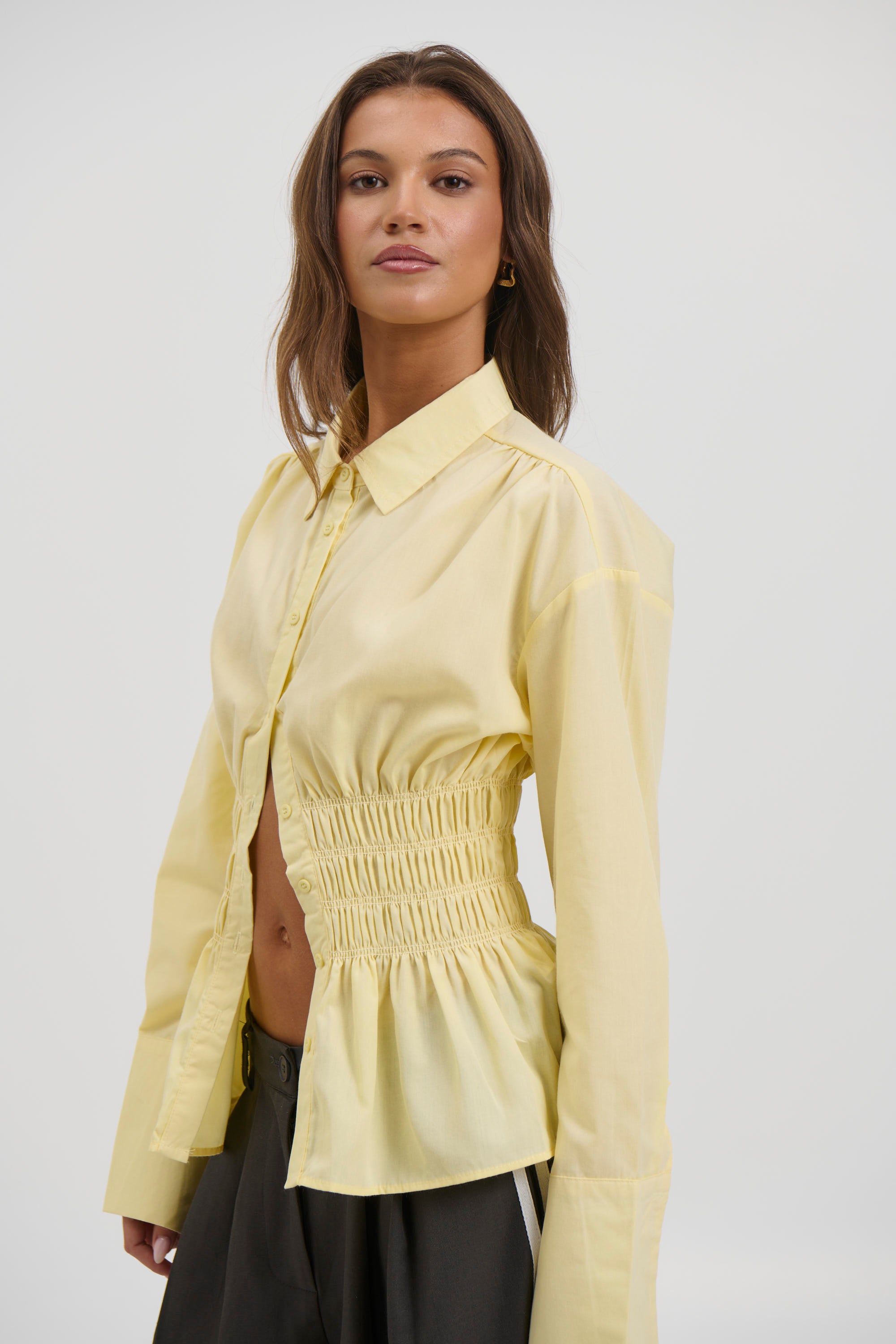 Nadine Shirt Lemon