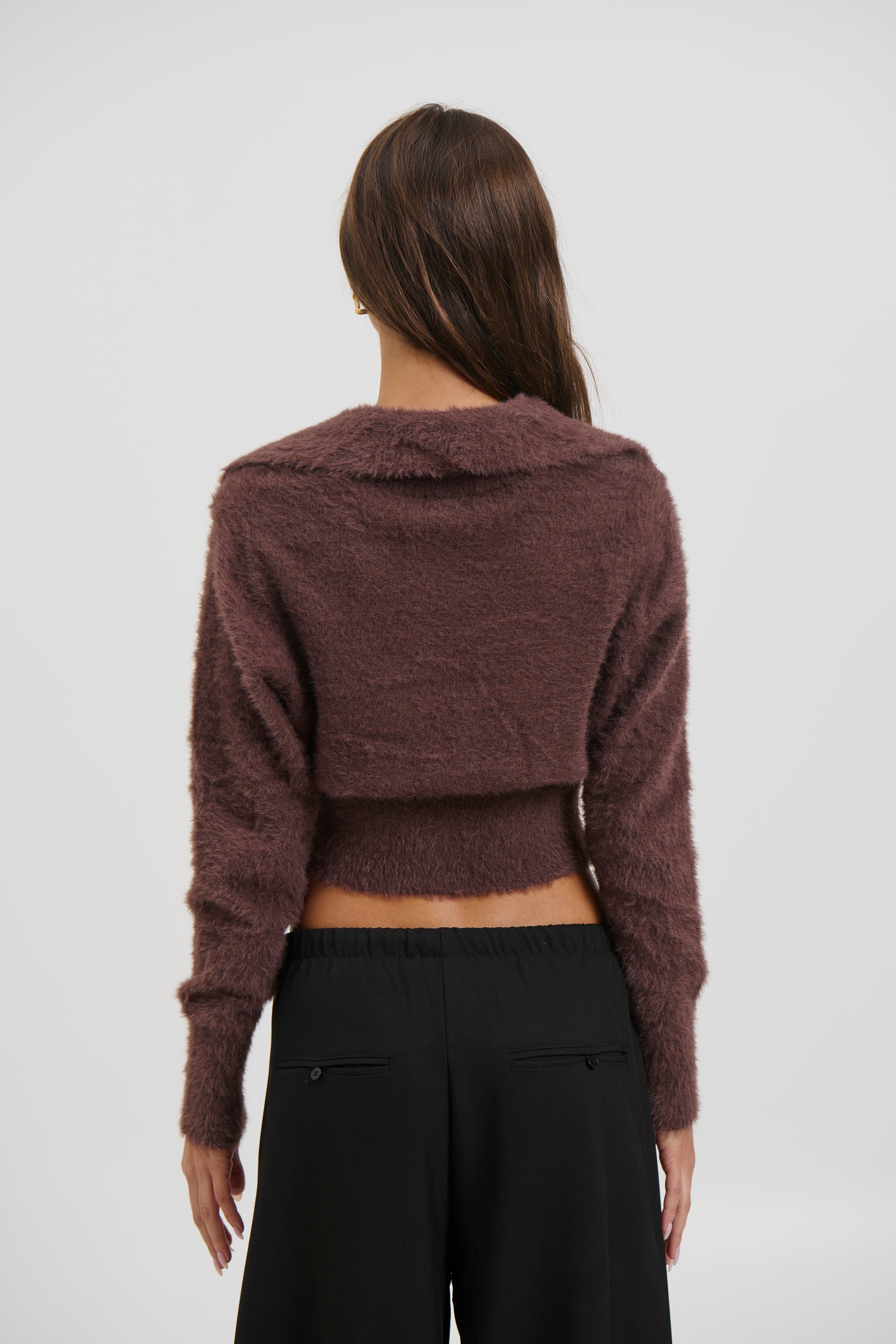 Zyra Cardigan Cocoa