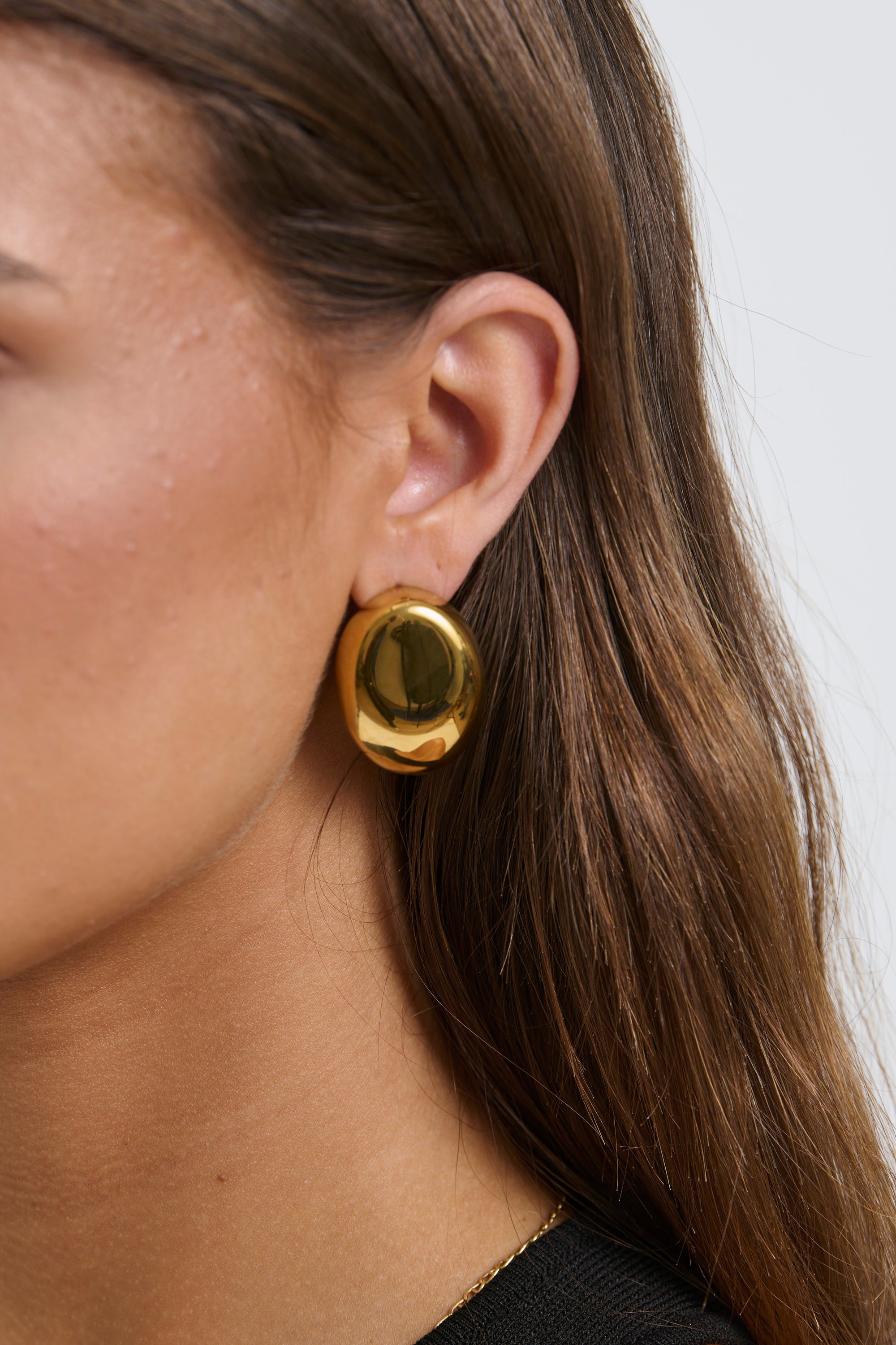 Letisha Stud Earring 18k Gold Plated