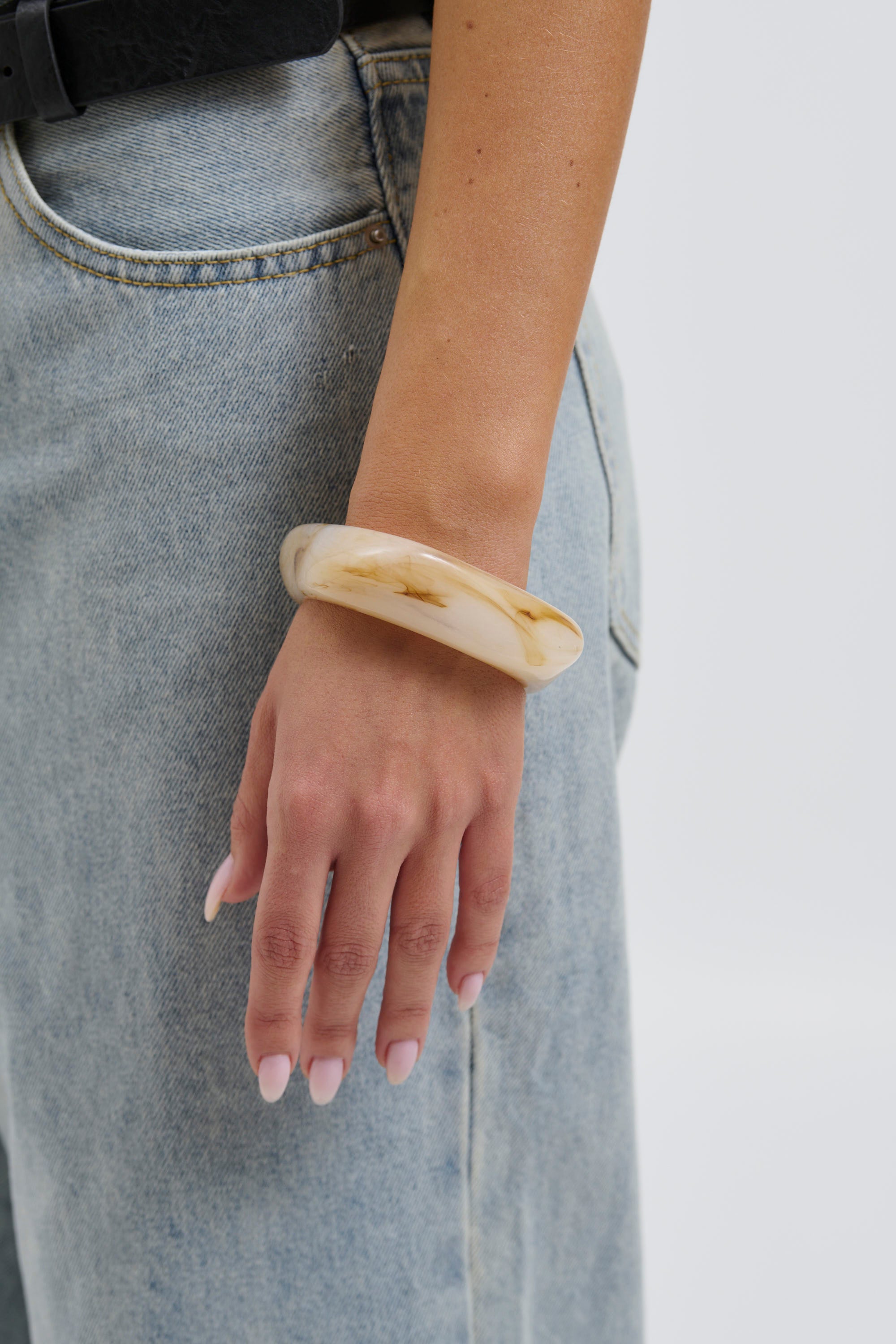 Angular Cuff Bangle Multi