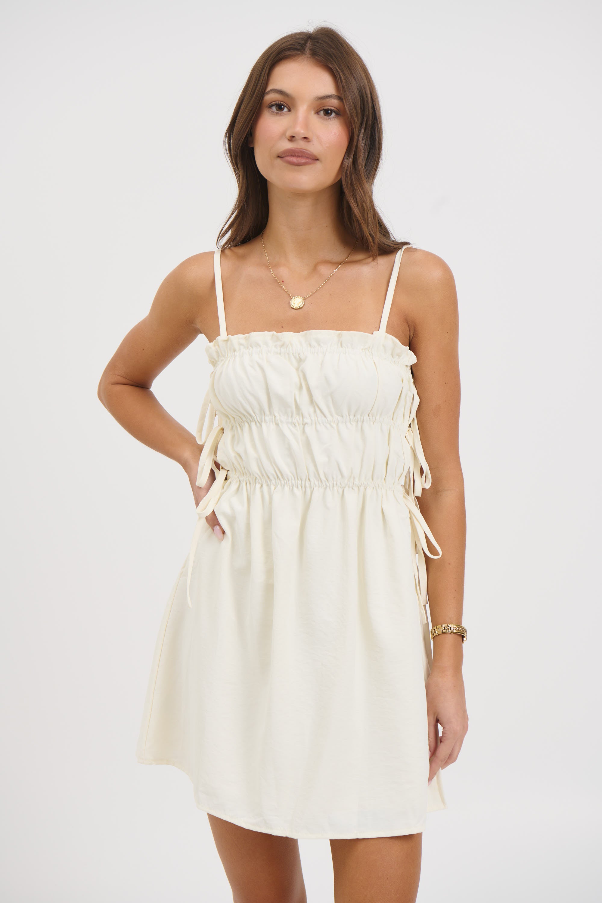 Linden Mini Dress Butter