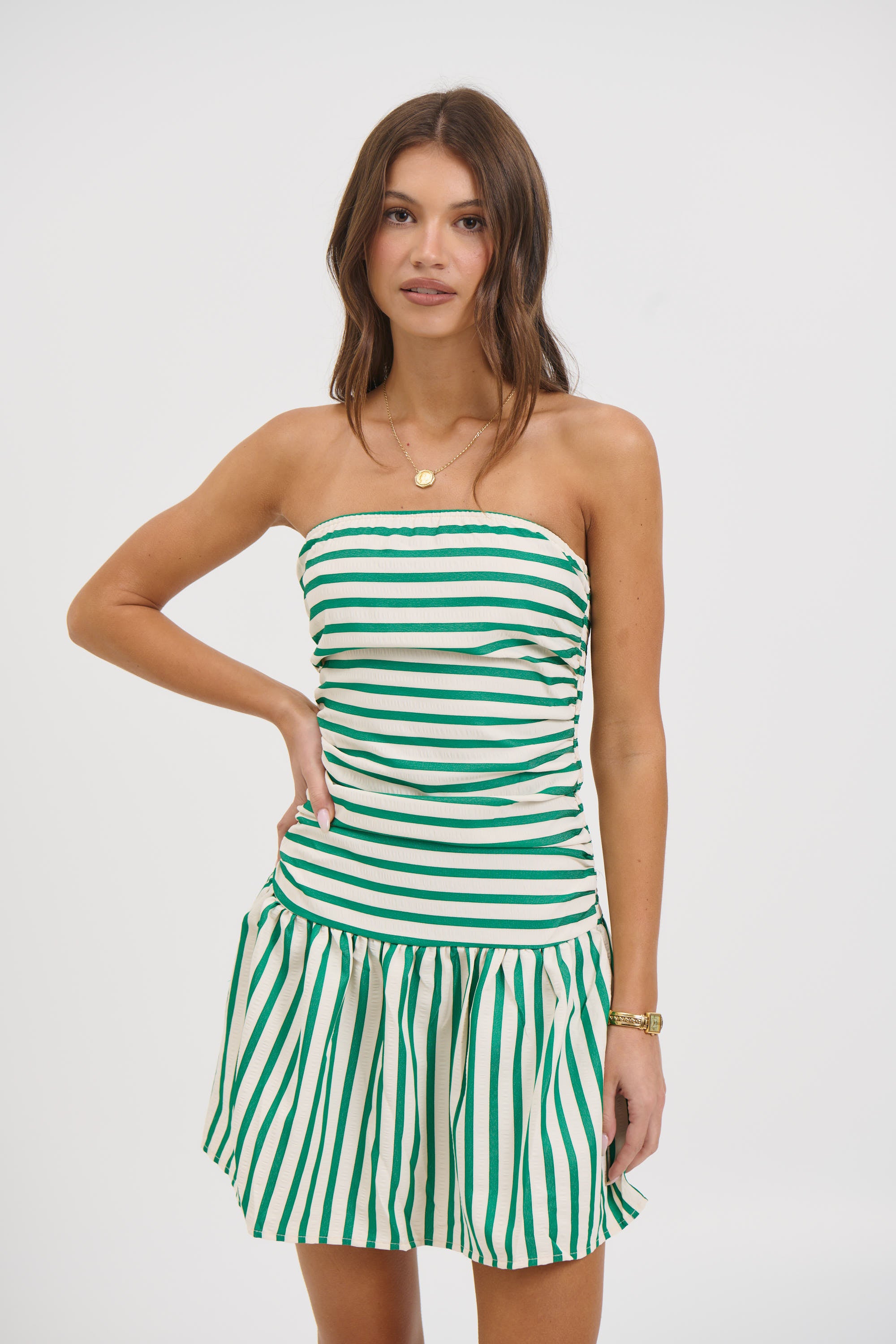 Zarella Mini Dress Green