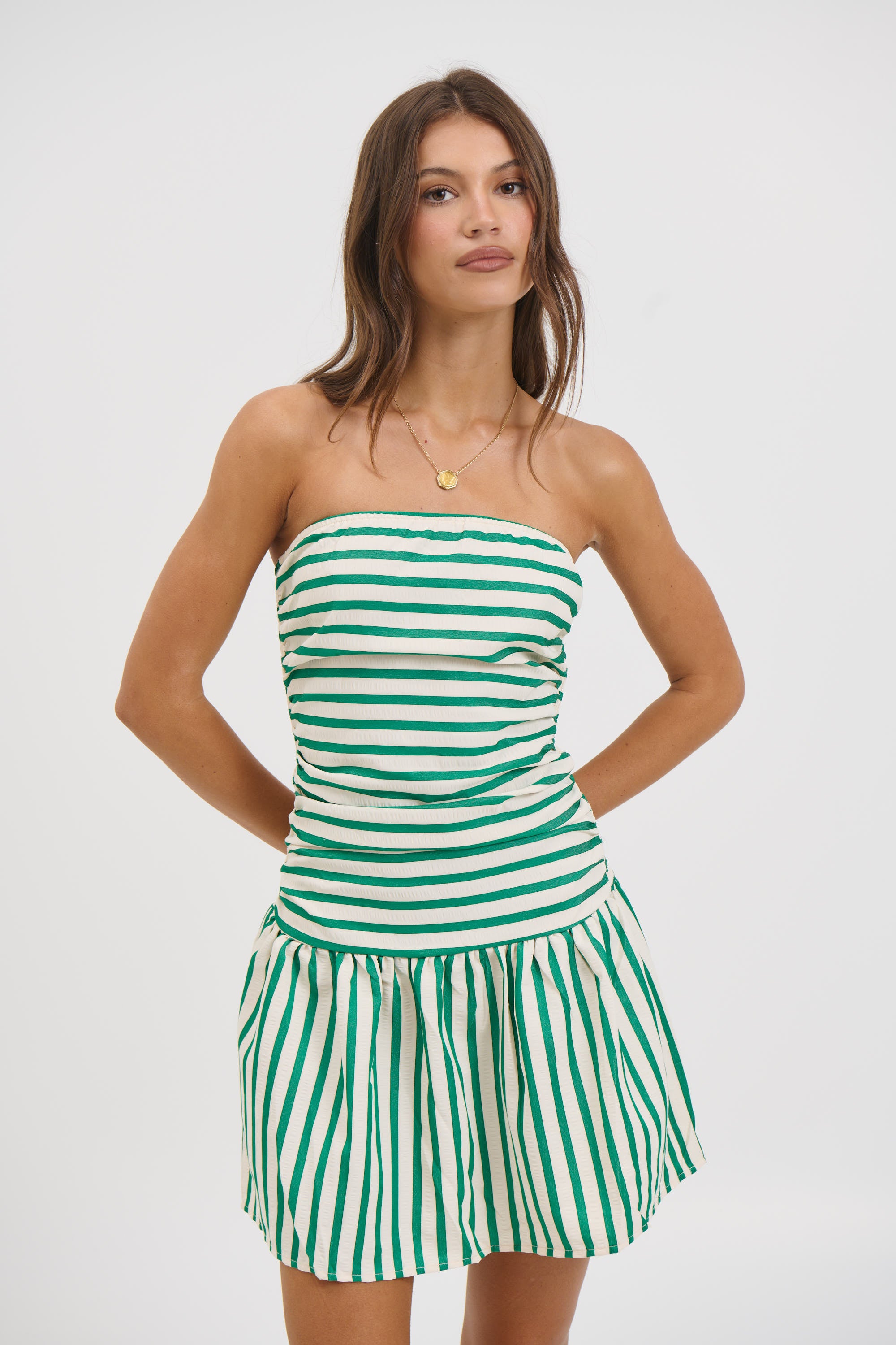 Zarella Mini Dress Green