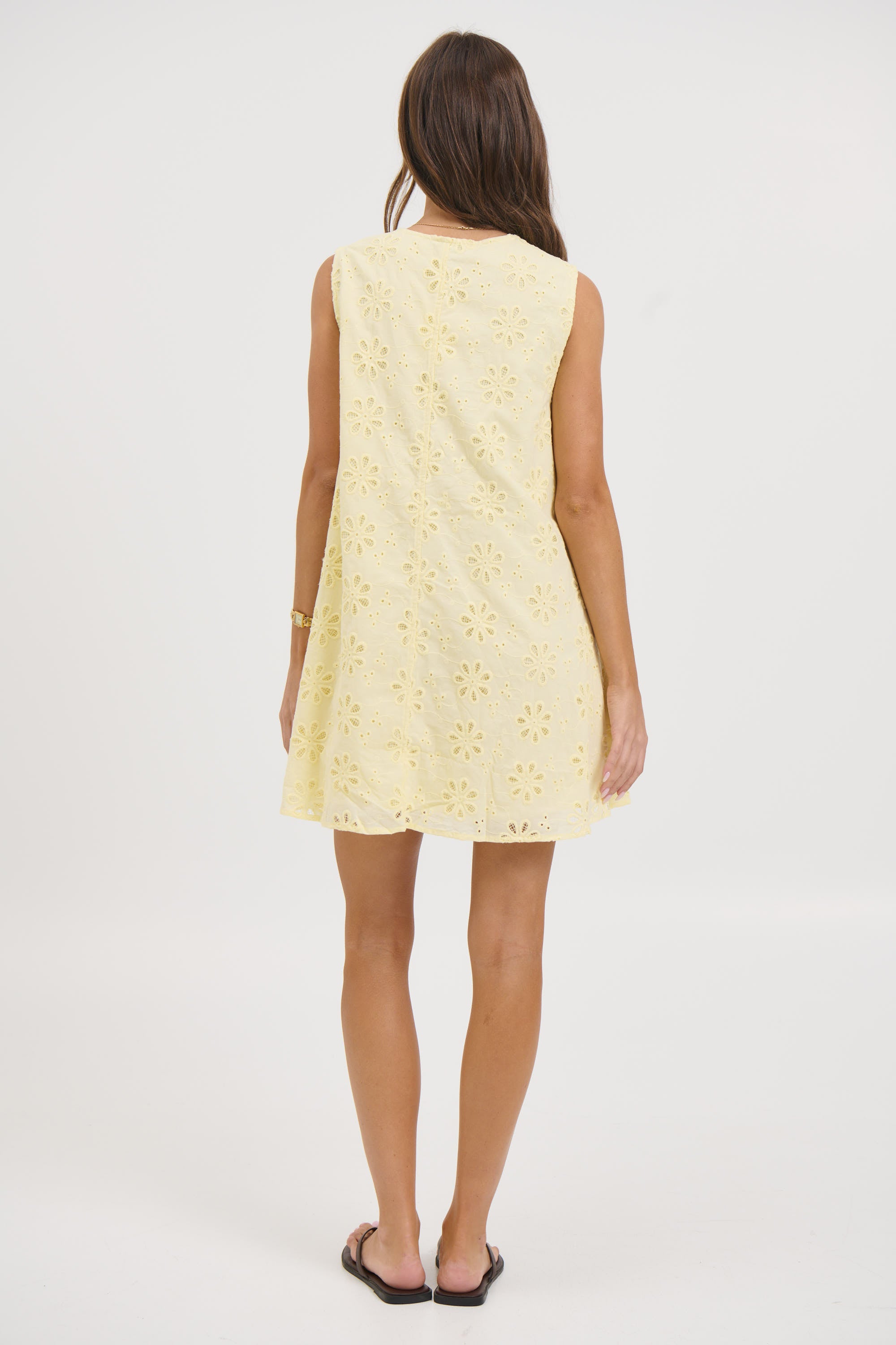 Samira Mini Dress Lemon