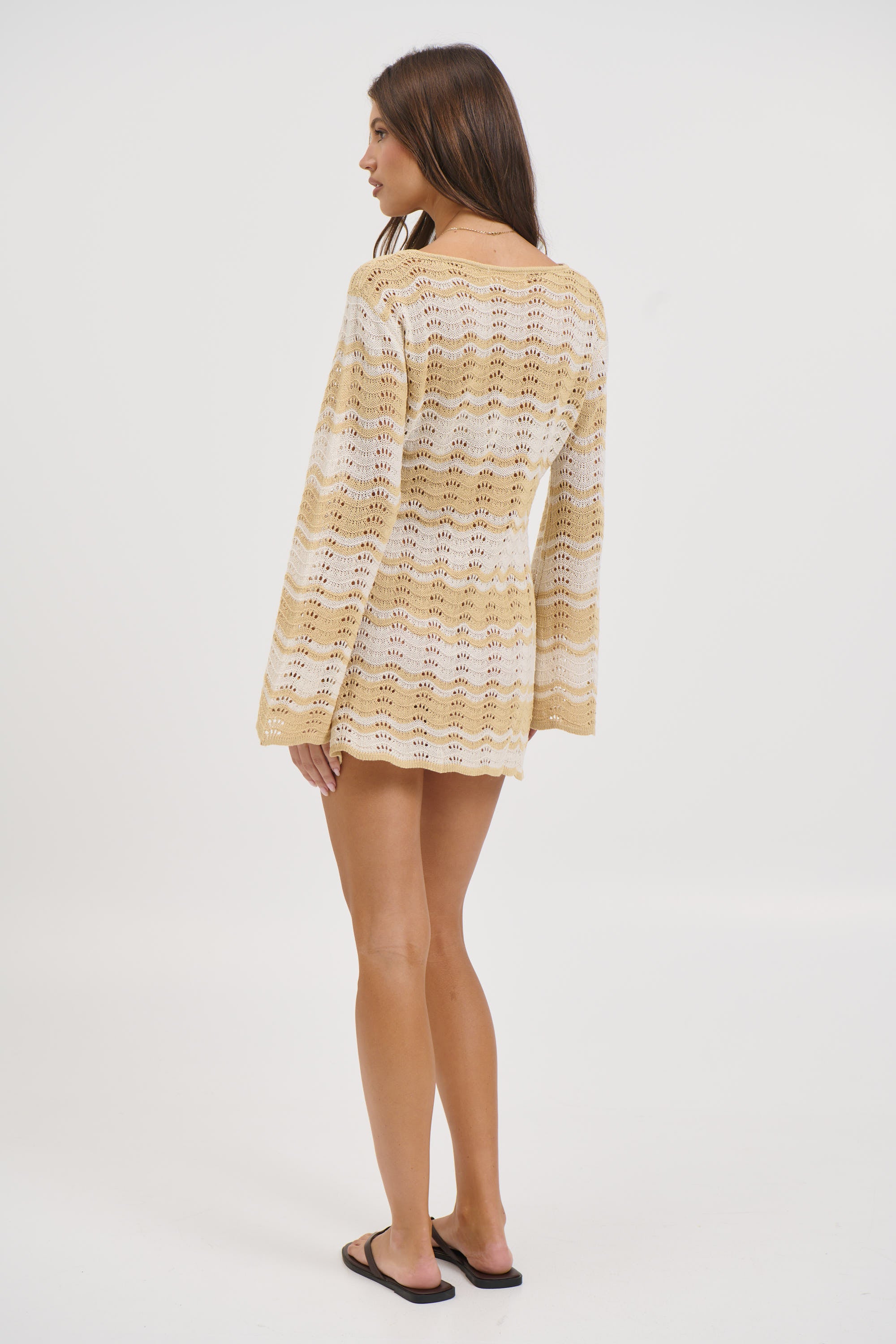 Aria Mini Dress Sand