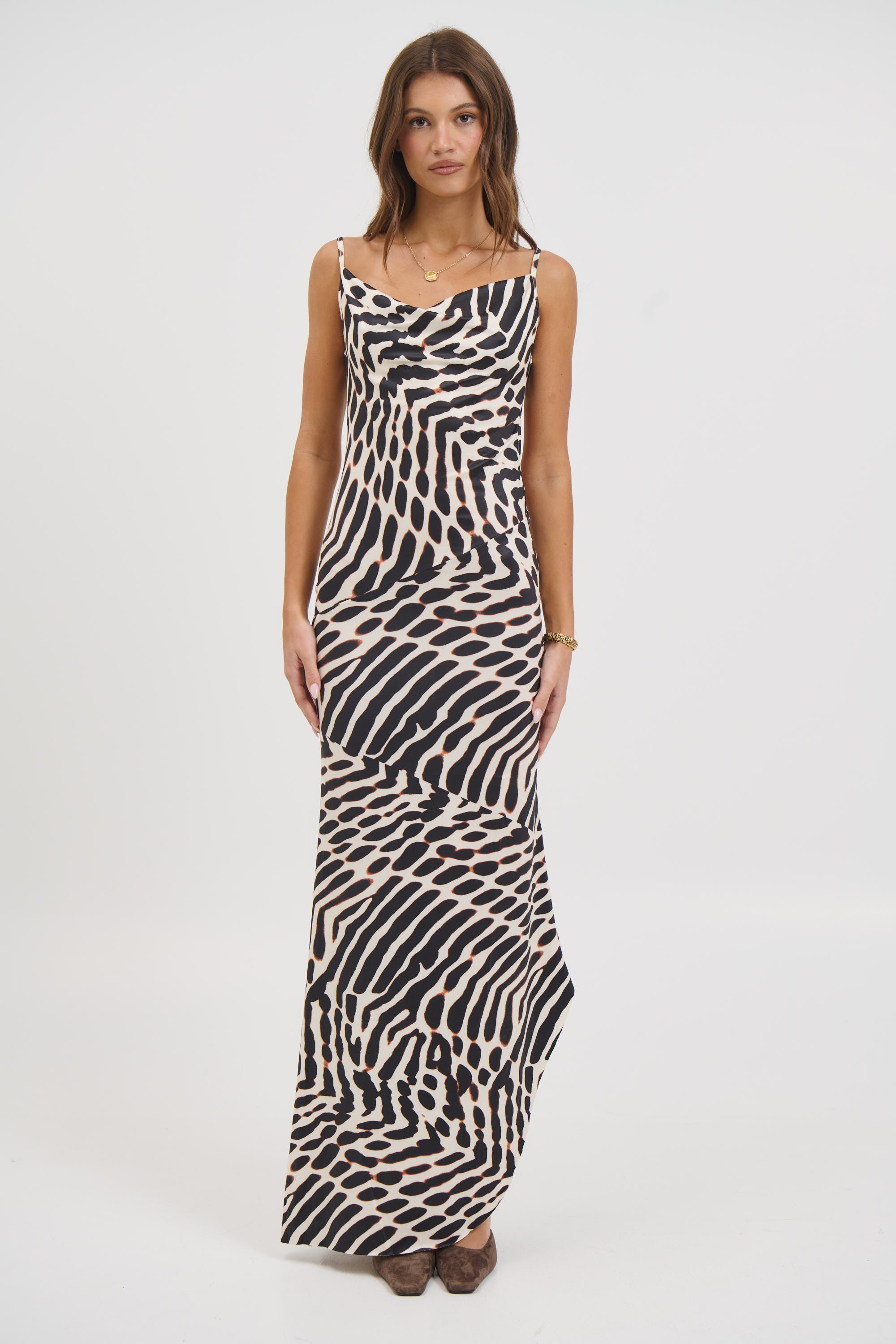 Zayn Maxi Dress Beige