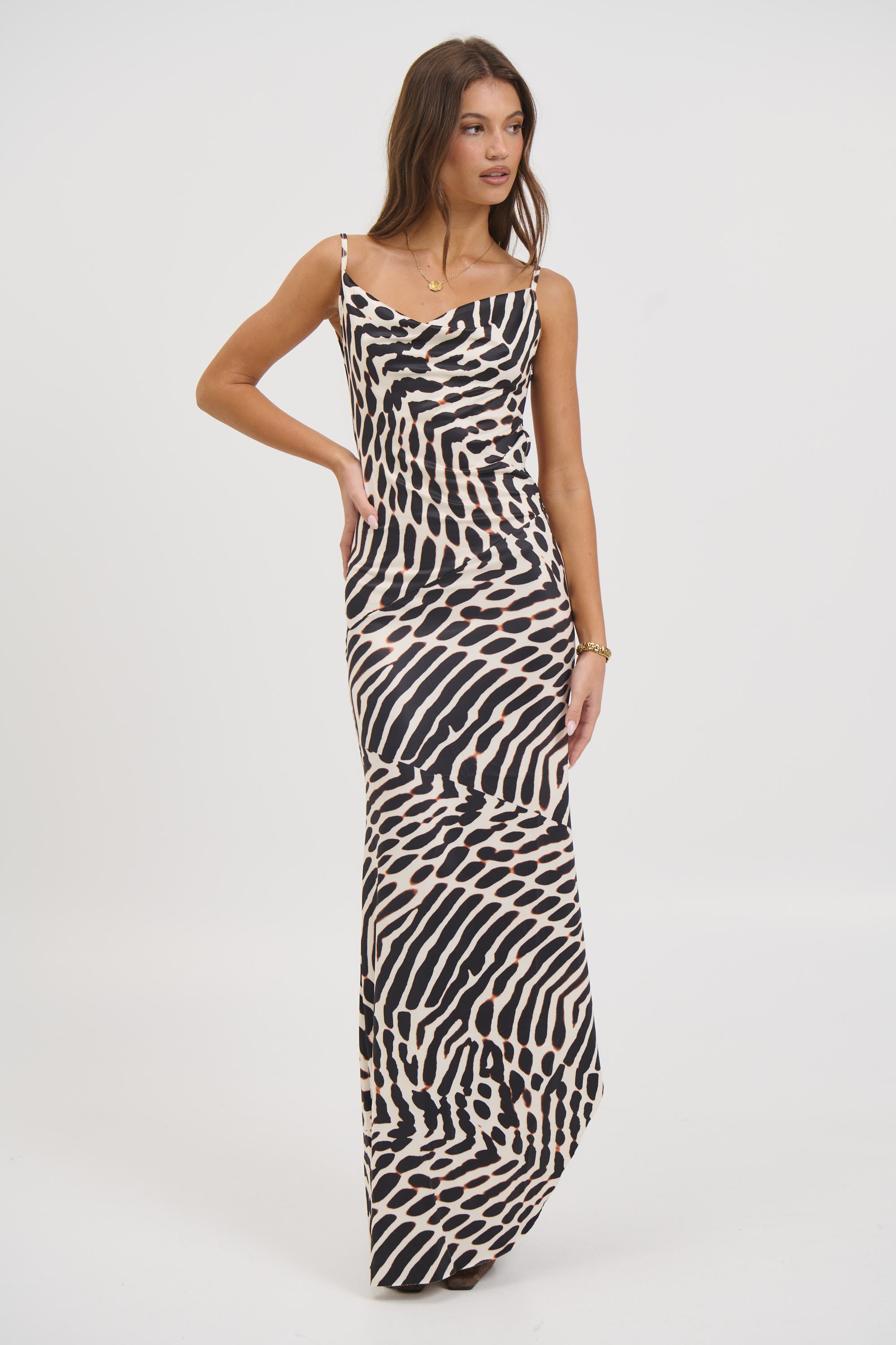 Zayn Maxi Dress Beige