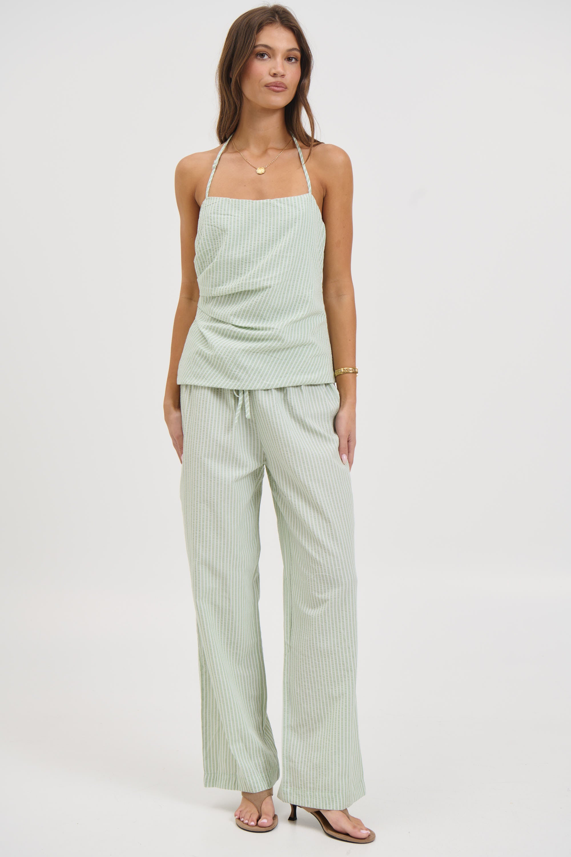 Iris Top Matcha