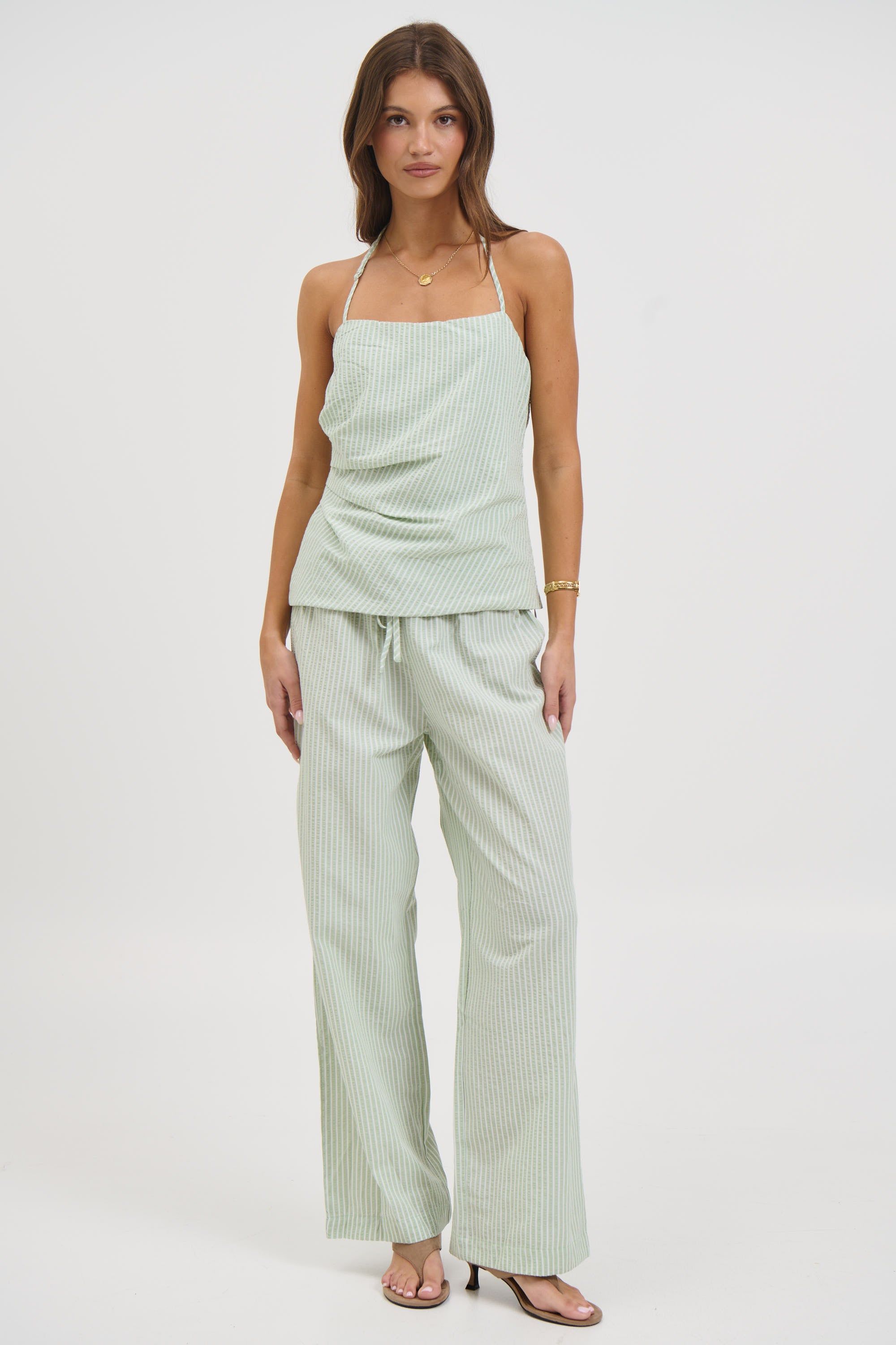 Iris Top Matcha