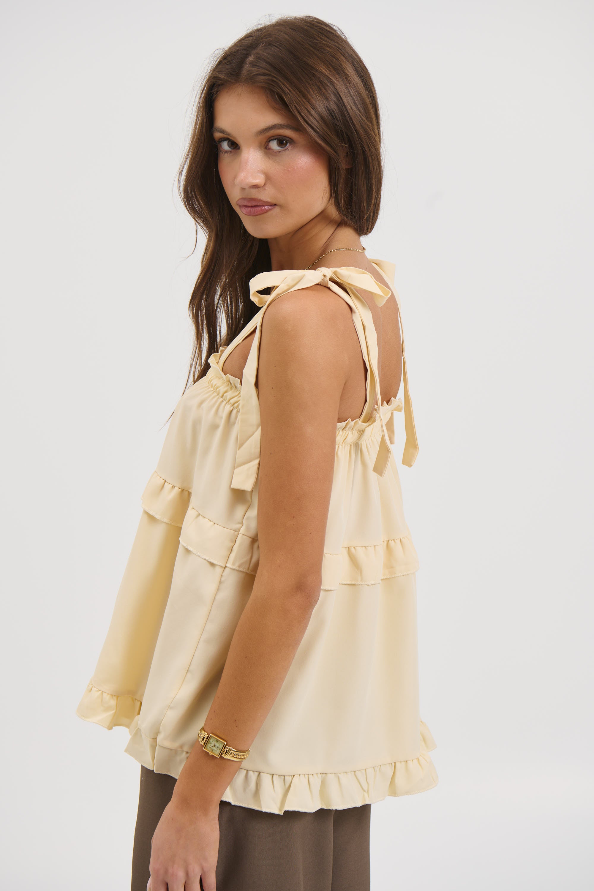 Hailey Top Lemon