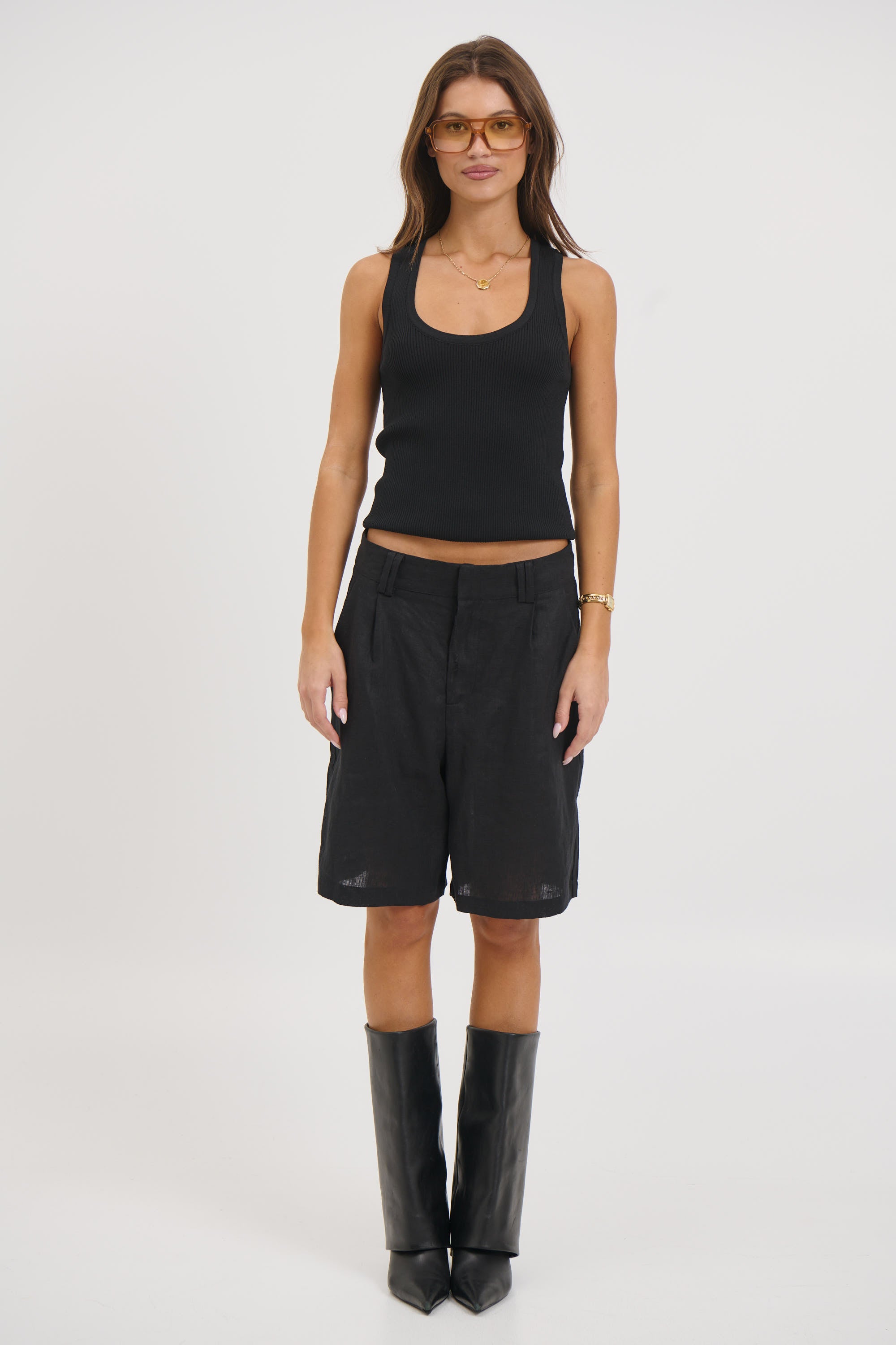 Robbie Tank Black
