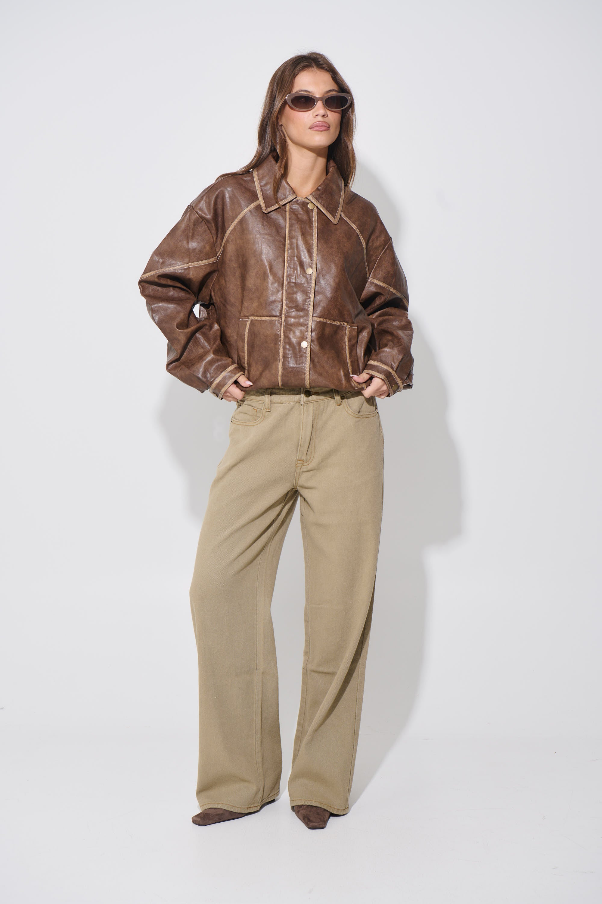 Jorja Bomber Jacket Mocha