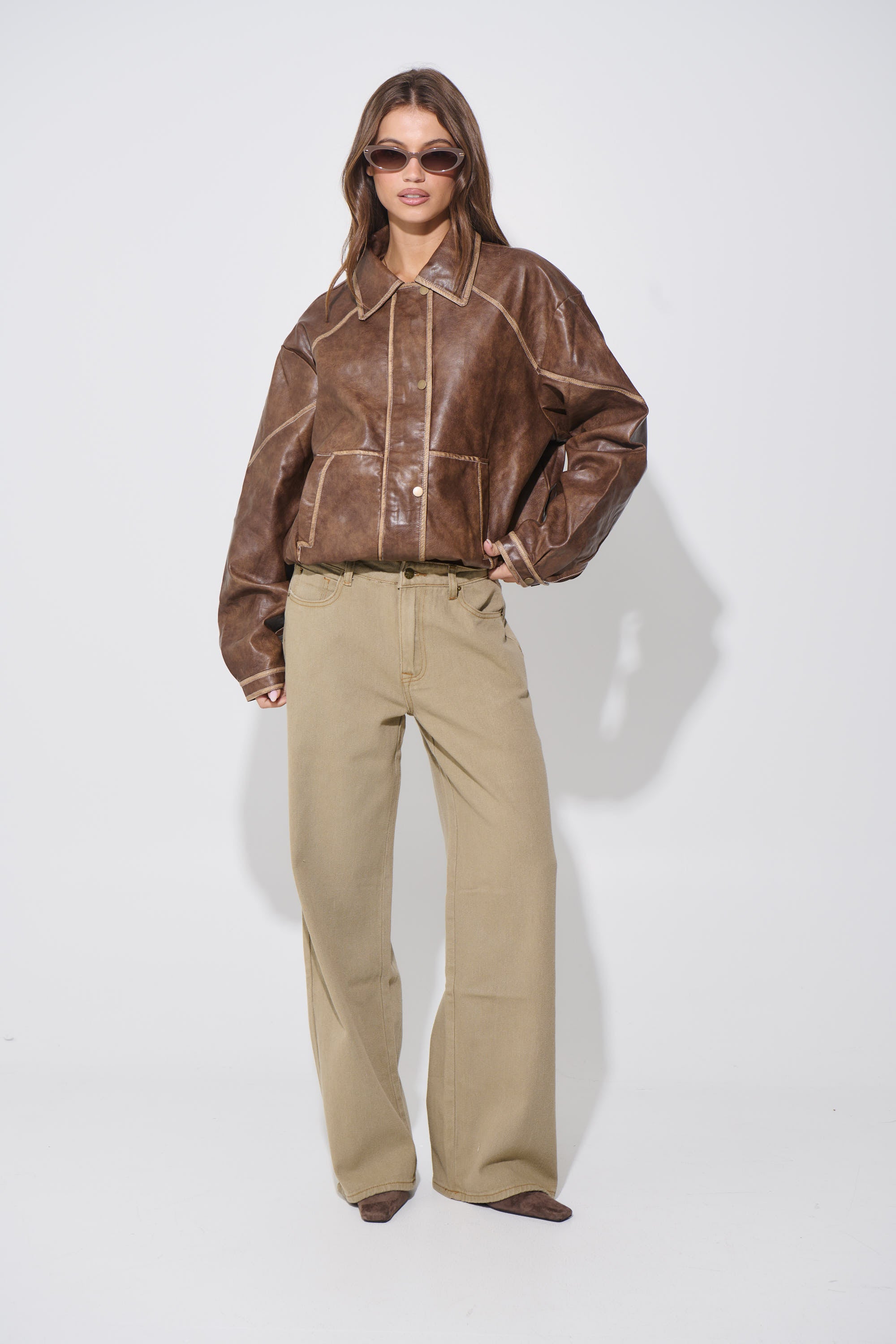 Jorja Bomber Jacket Mocha