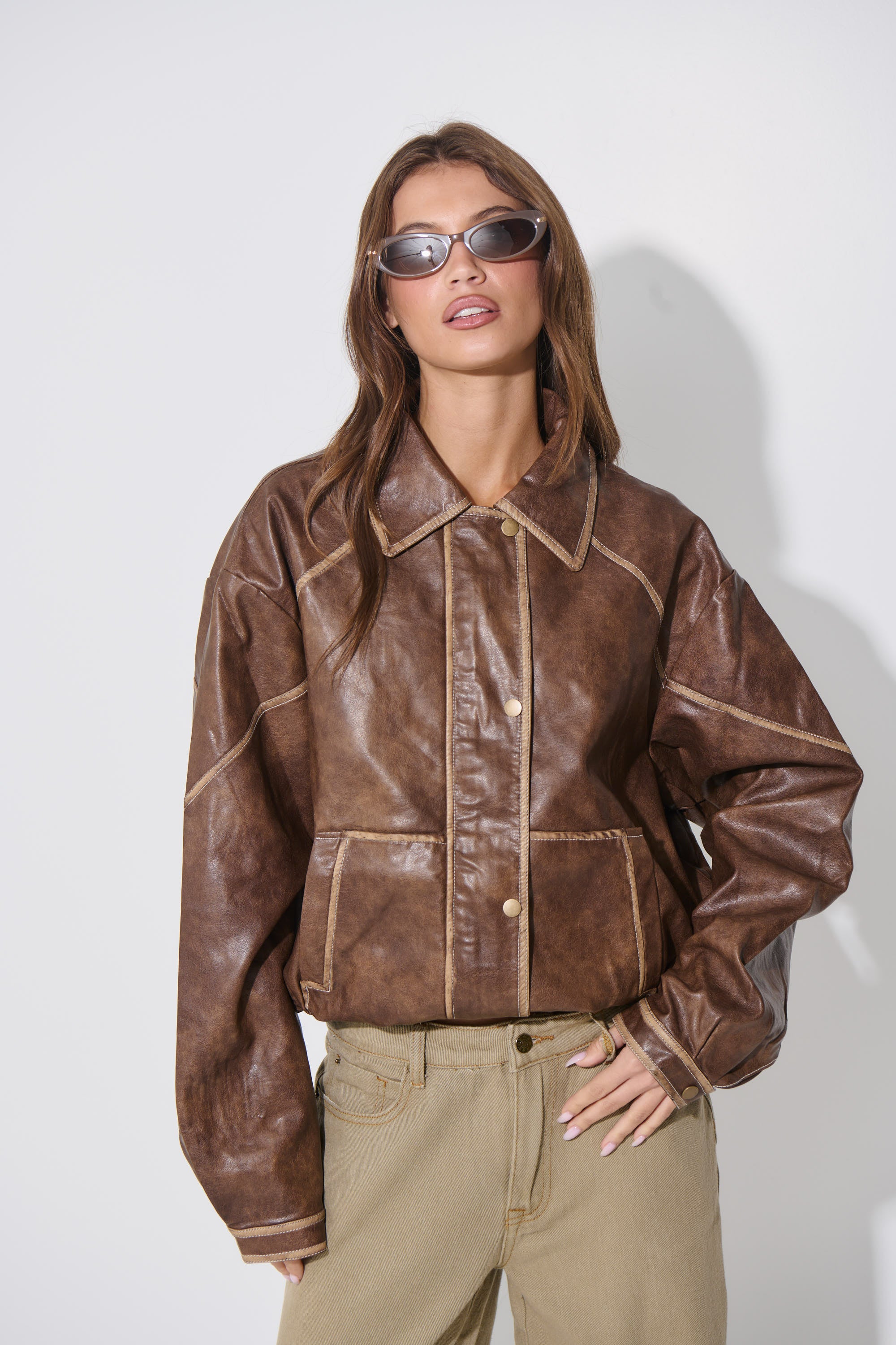 Jorja Bomber Jacket Mocha