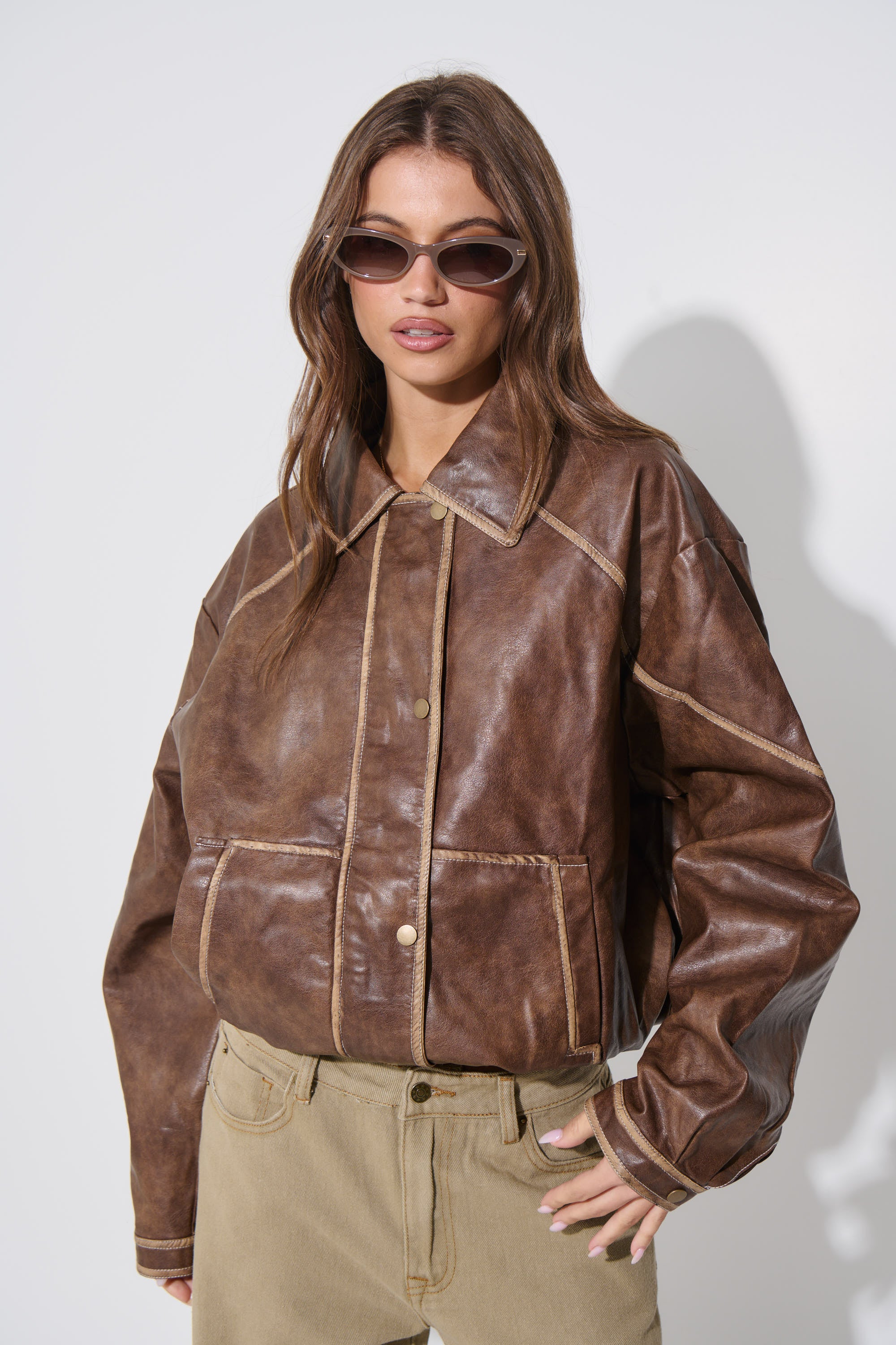 Jorja Bomber Jacket Mocha