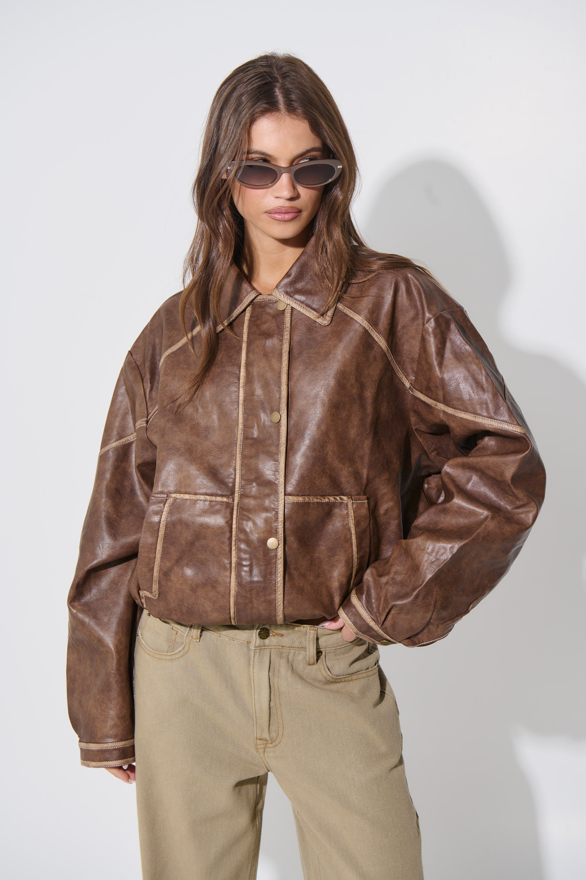 Jorja Bomber Jacket Mocha