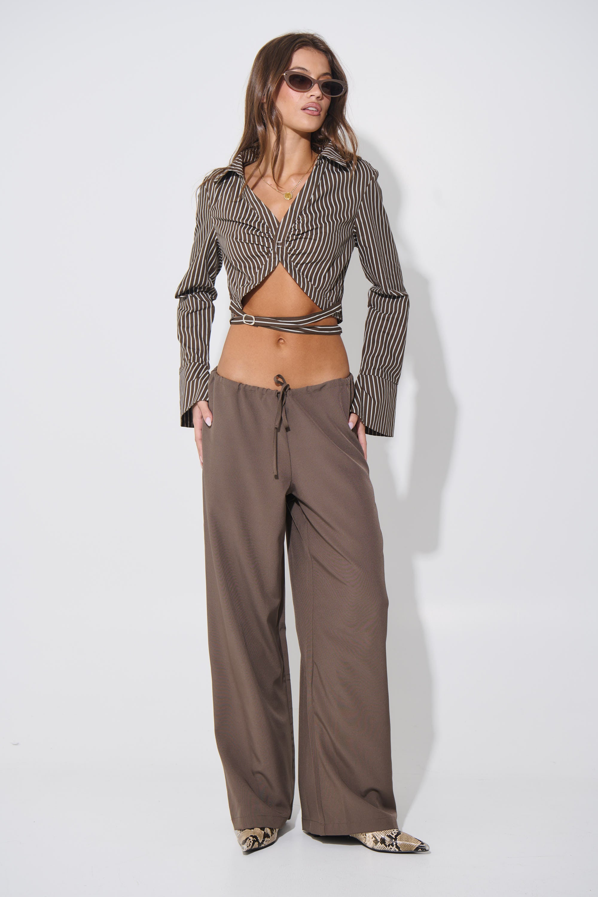 Lizetta Shirt Chocolate