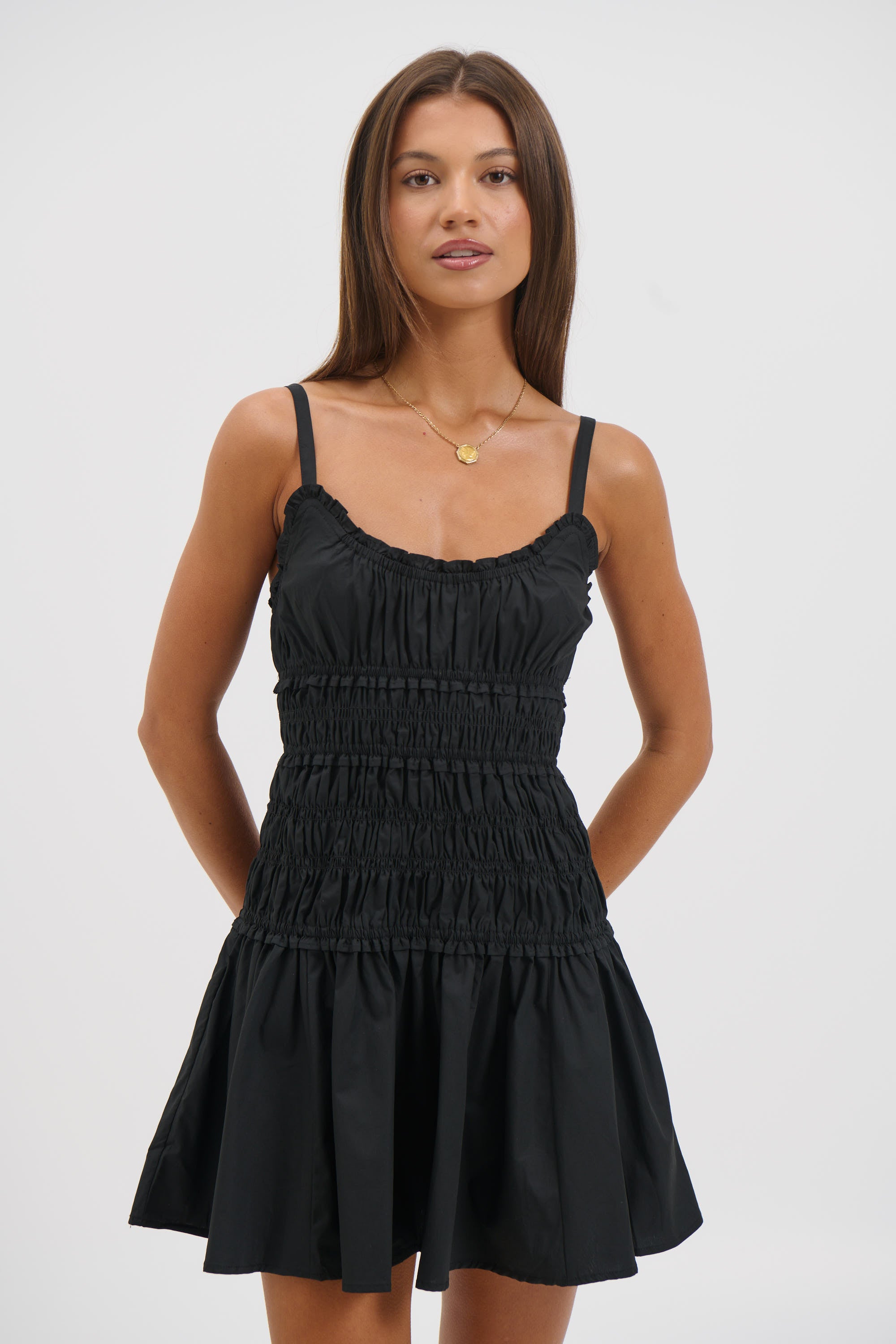 Chanelle Mini Dress Black