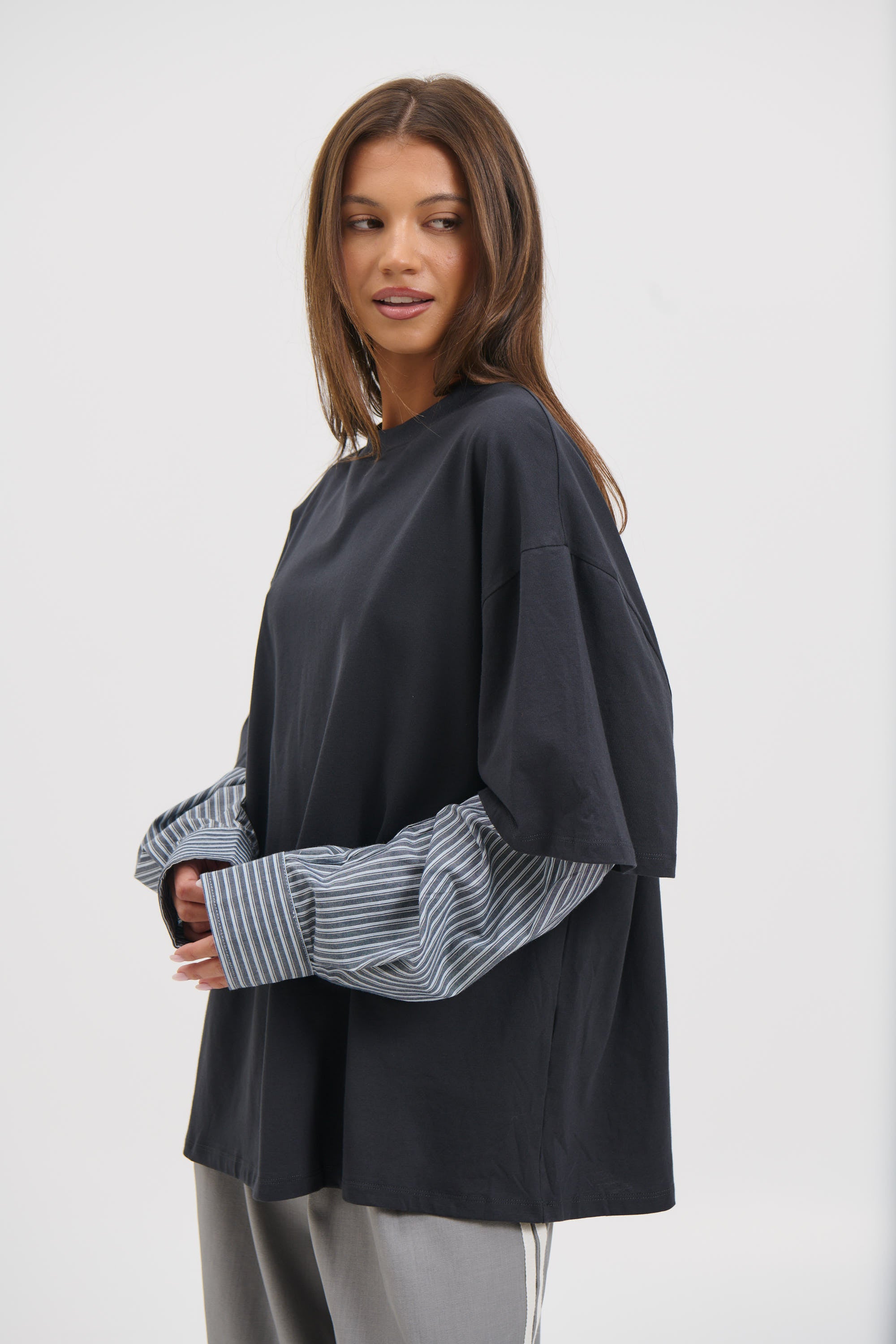 Bottega Shirt Charcoal