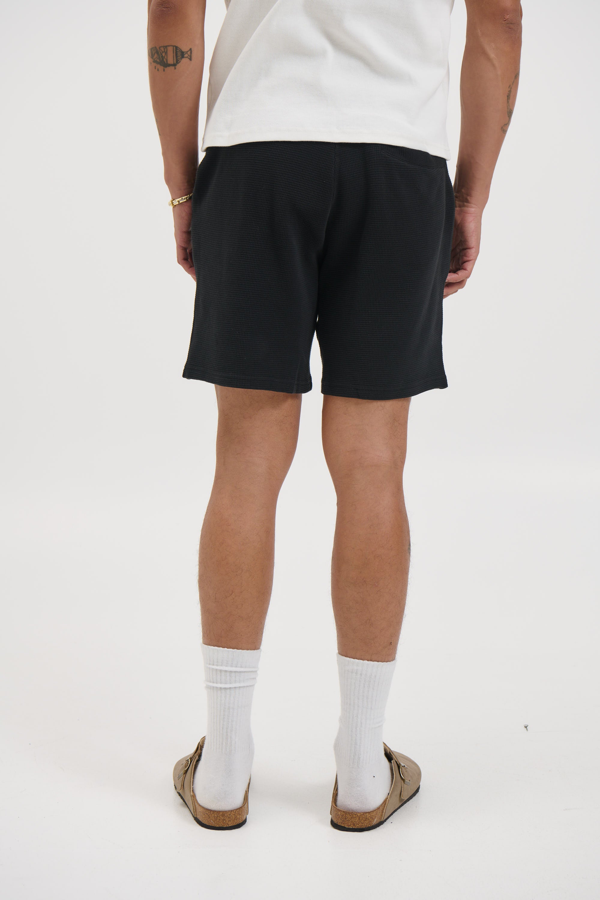 NTH Waffle Short Black