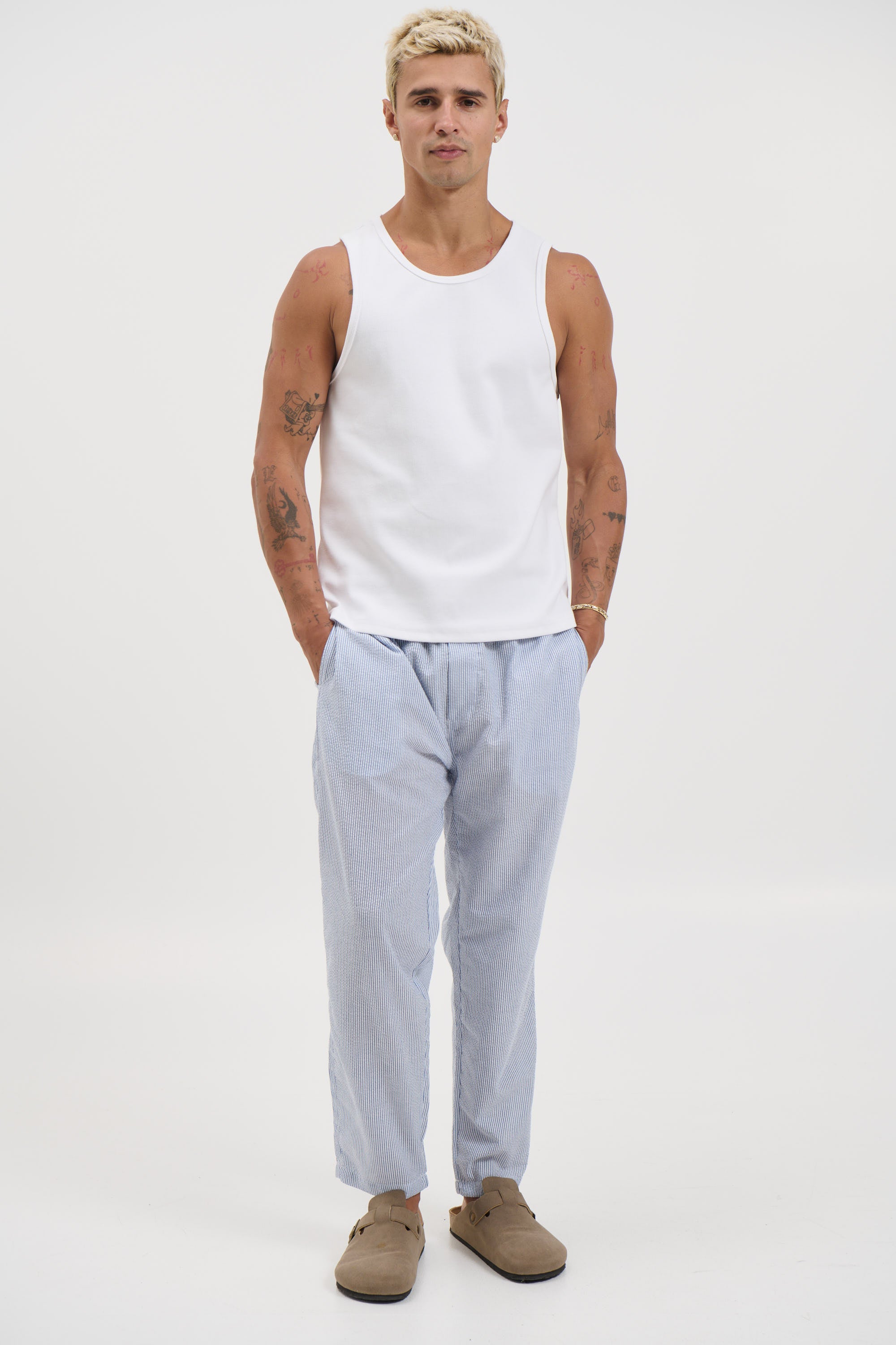 Adge Beach Pant Stripe