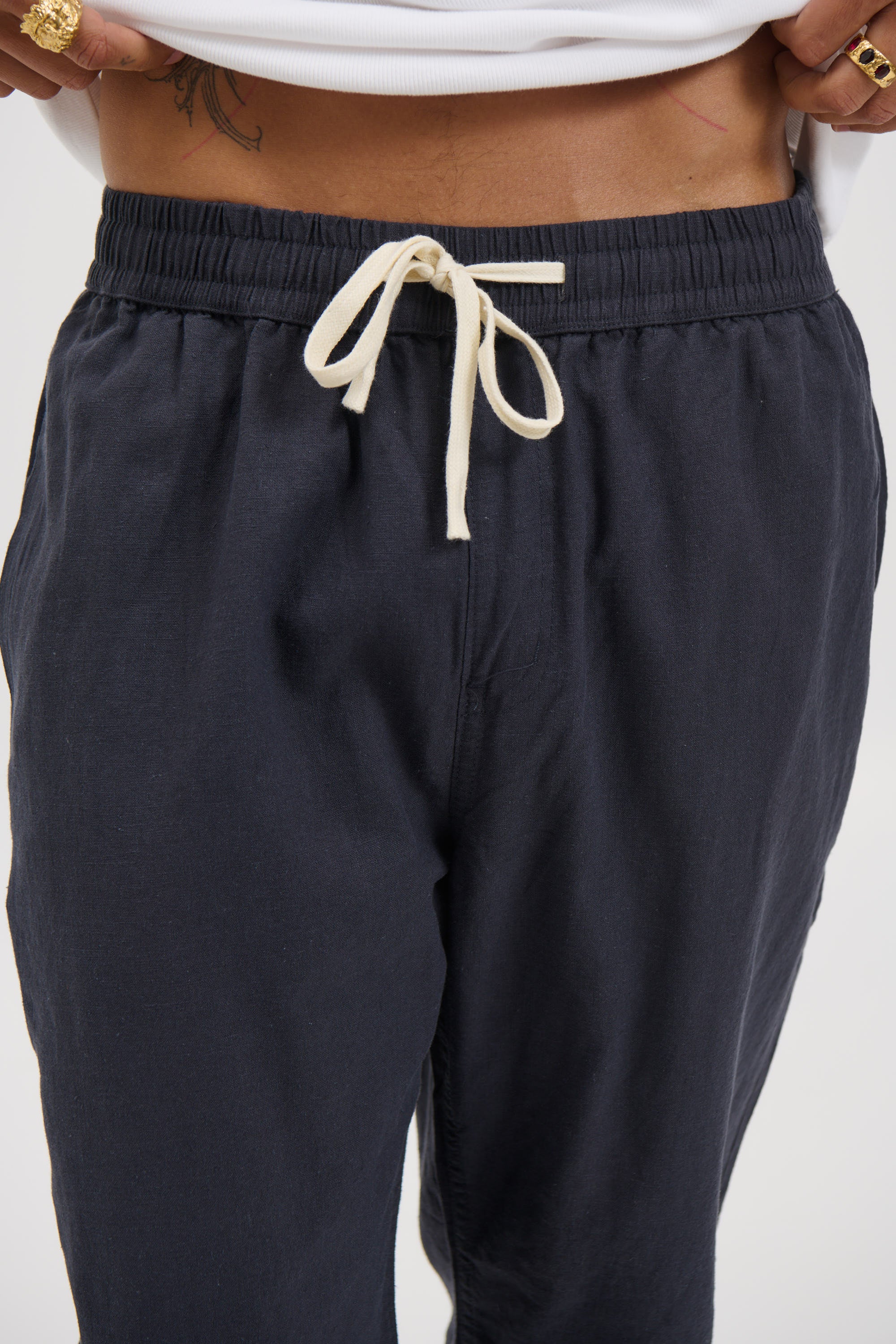NTH Linen Pant Navy