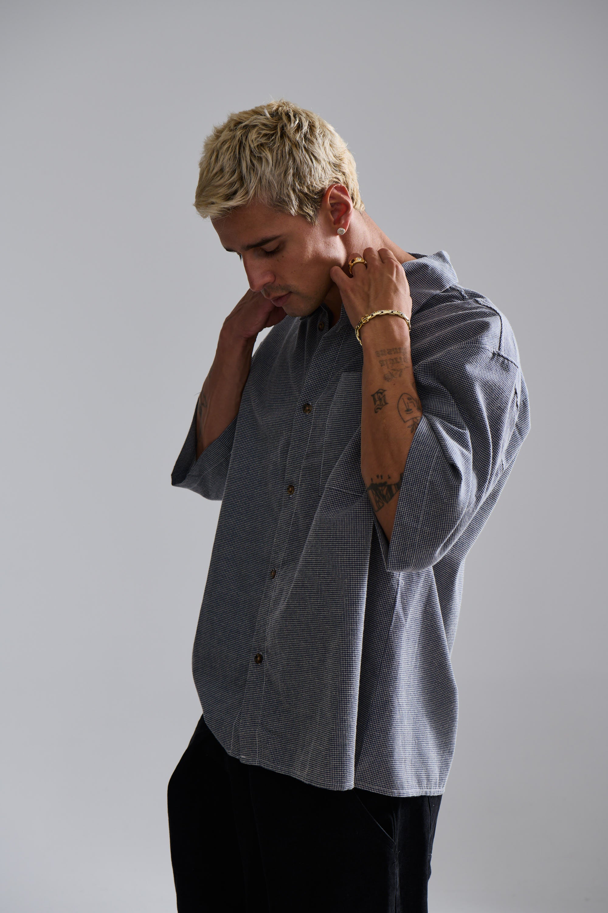 Scott Shirt Check Blue