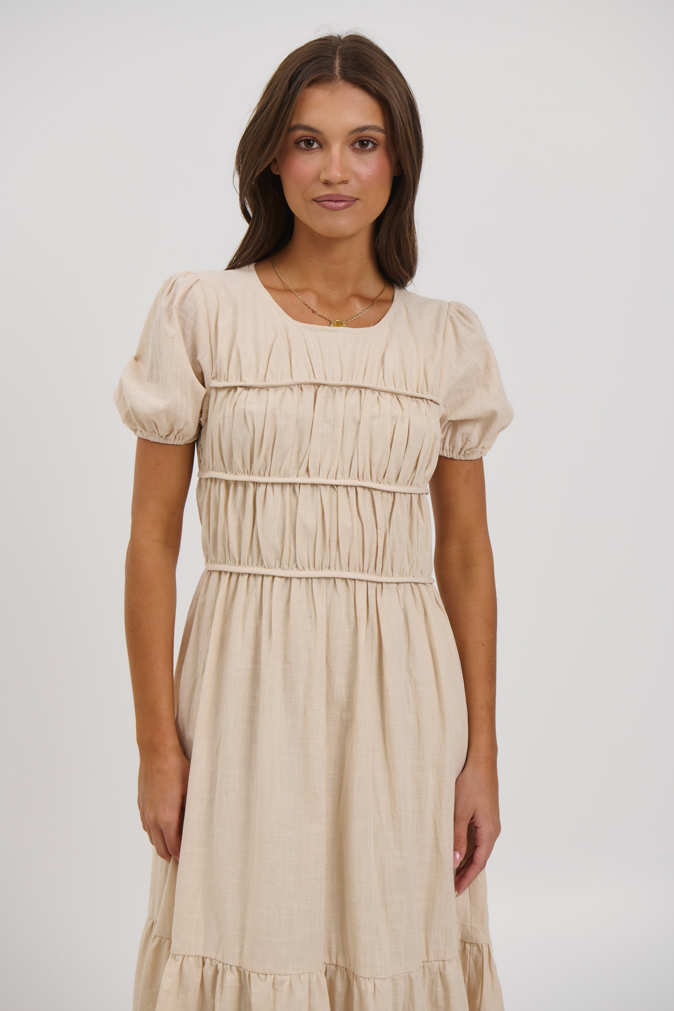 Gianna Maxi Dress Oat