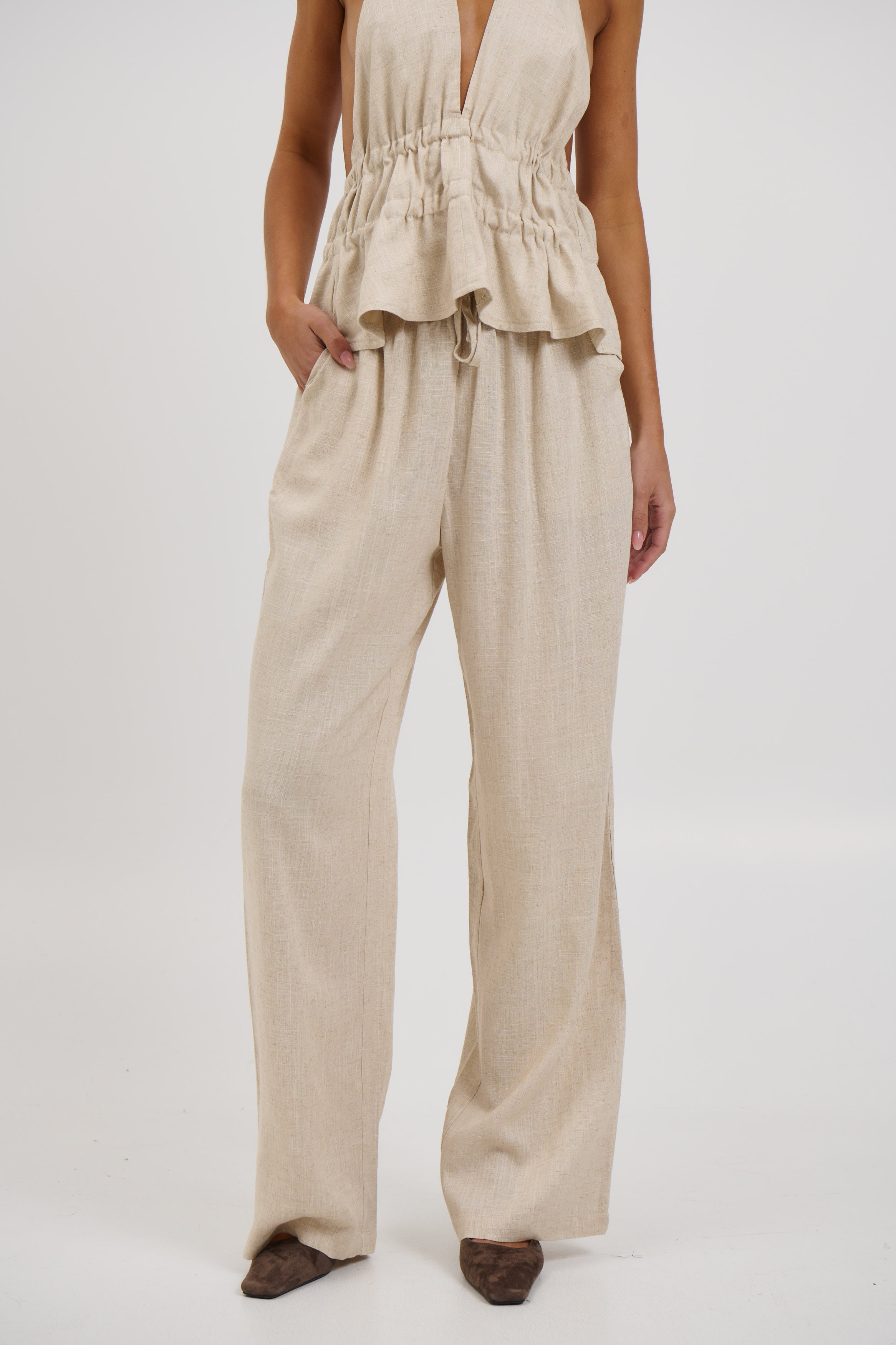 Leesa Pant Sand
