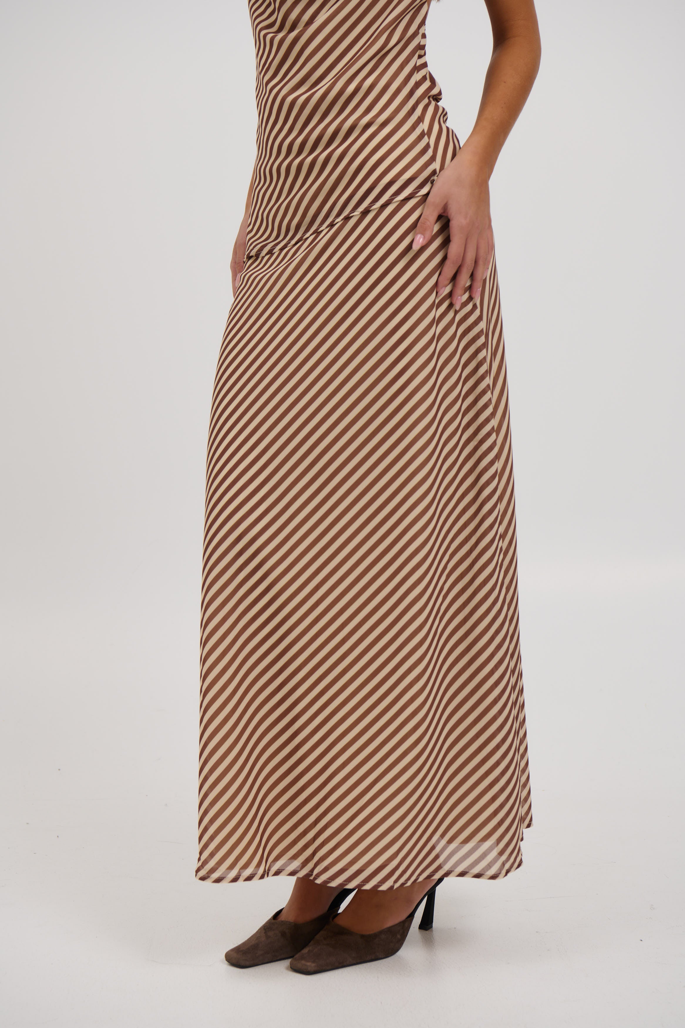 Lianna Maxi Skirt Tiramisu