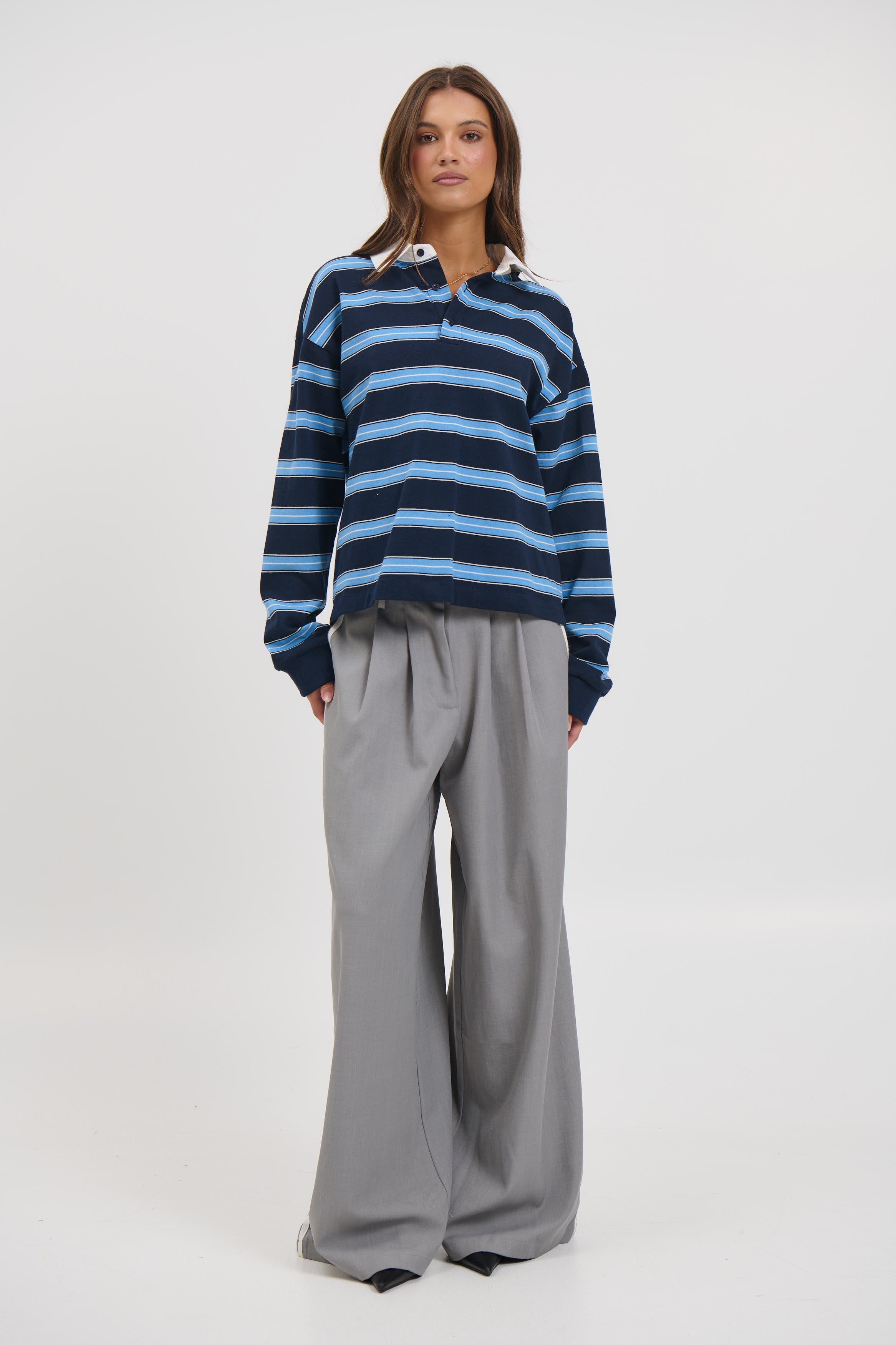 Countryside Jersey Midnight Stripe