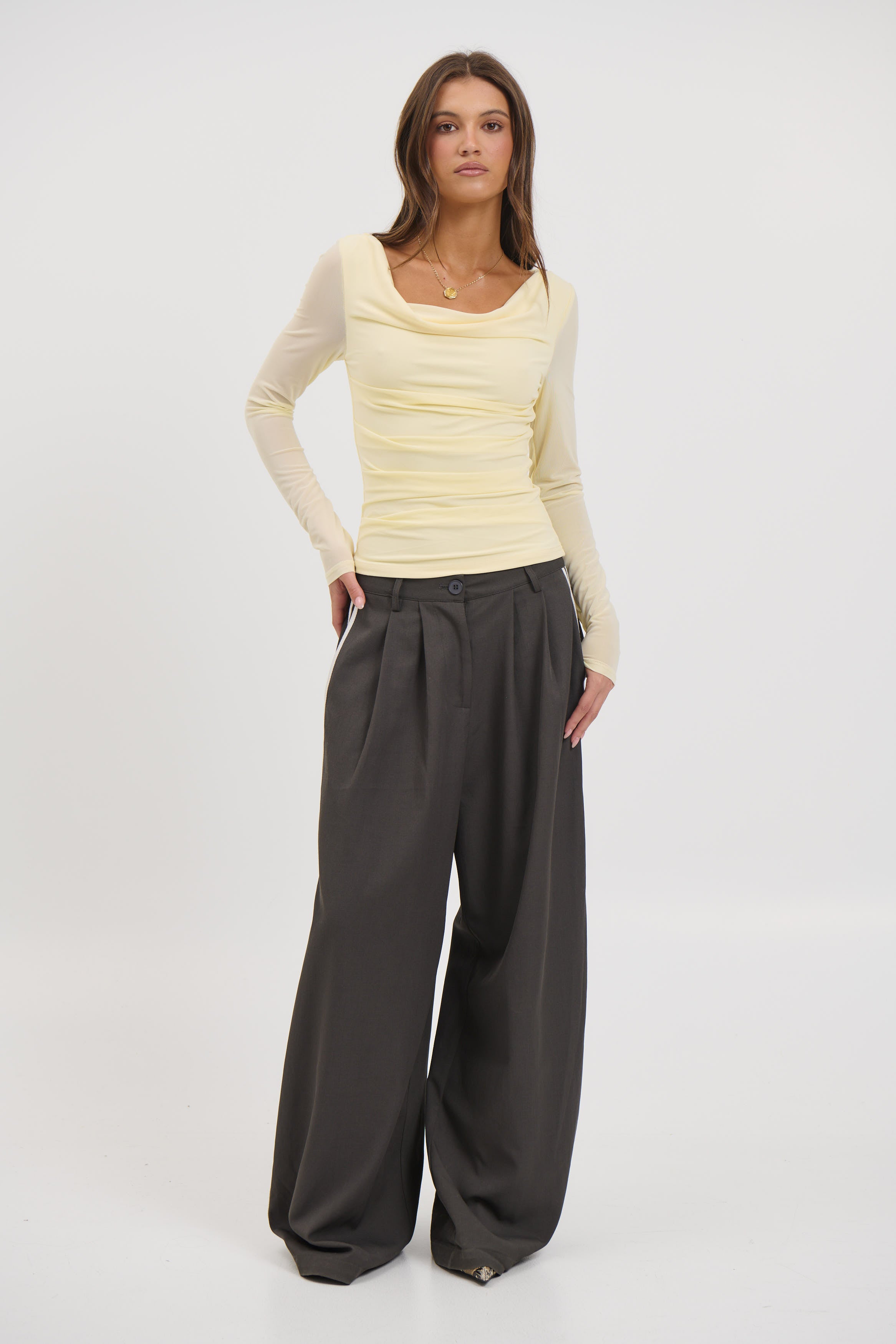 Vienna Long Sleeve Lemon