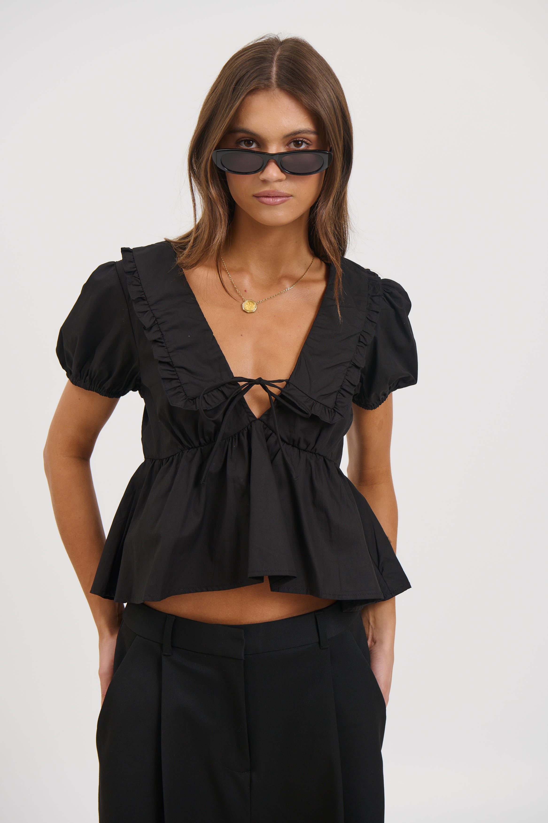 Elouise Shirt Black