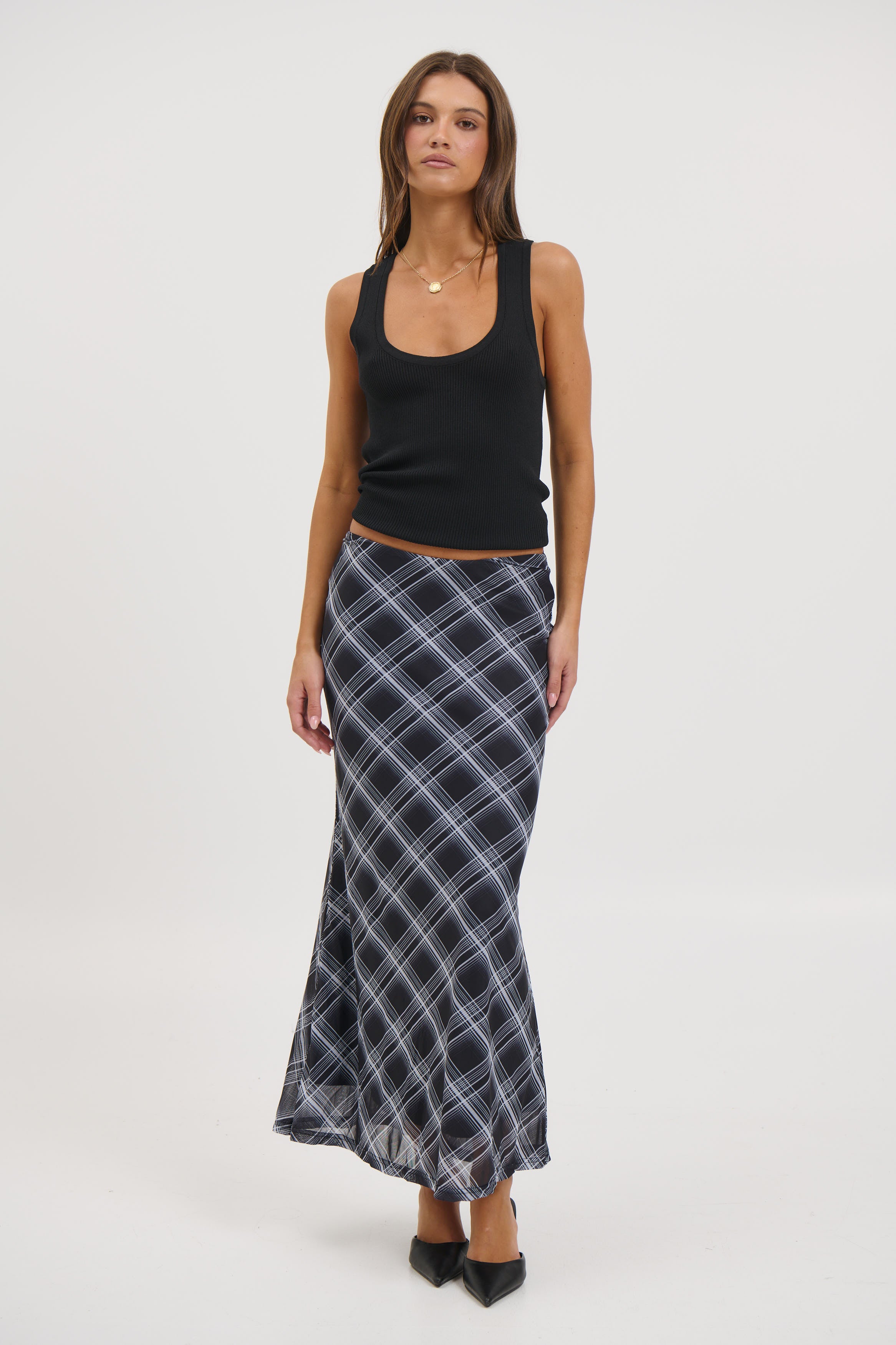 Pallas Maxi Skirt Black
