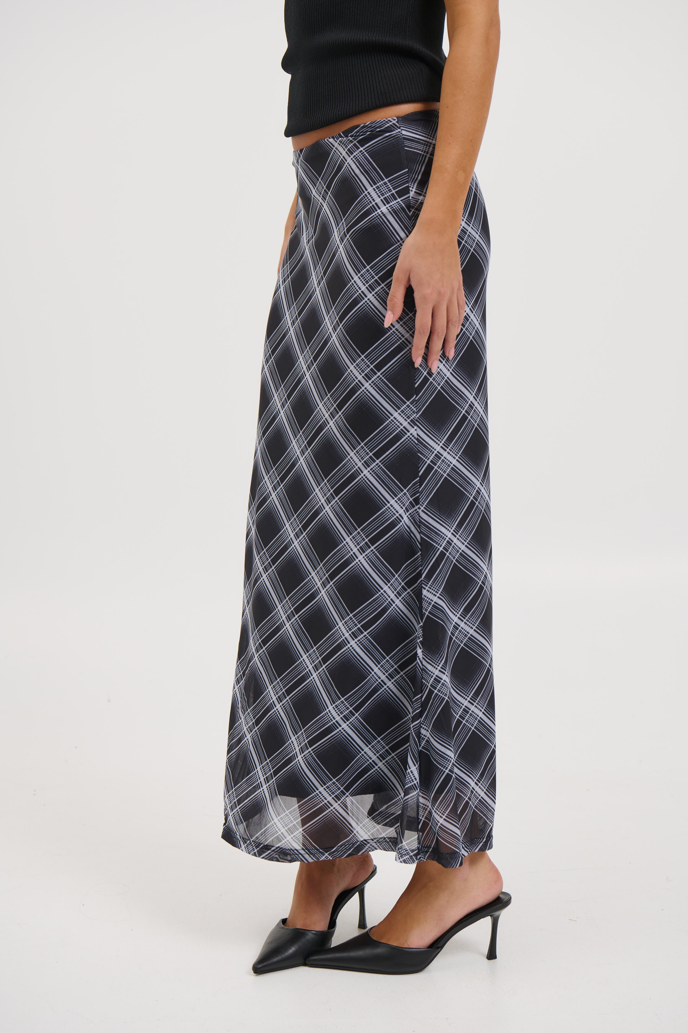 Pallas Maxi Skirt Black