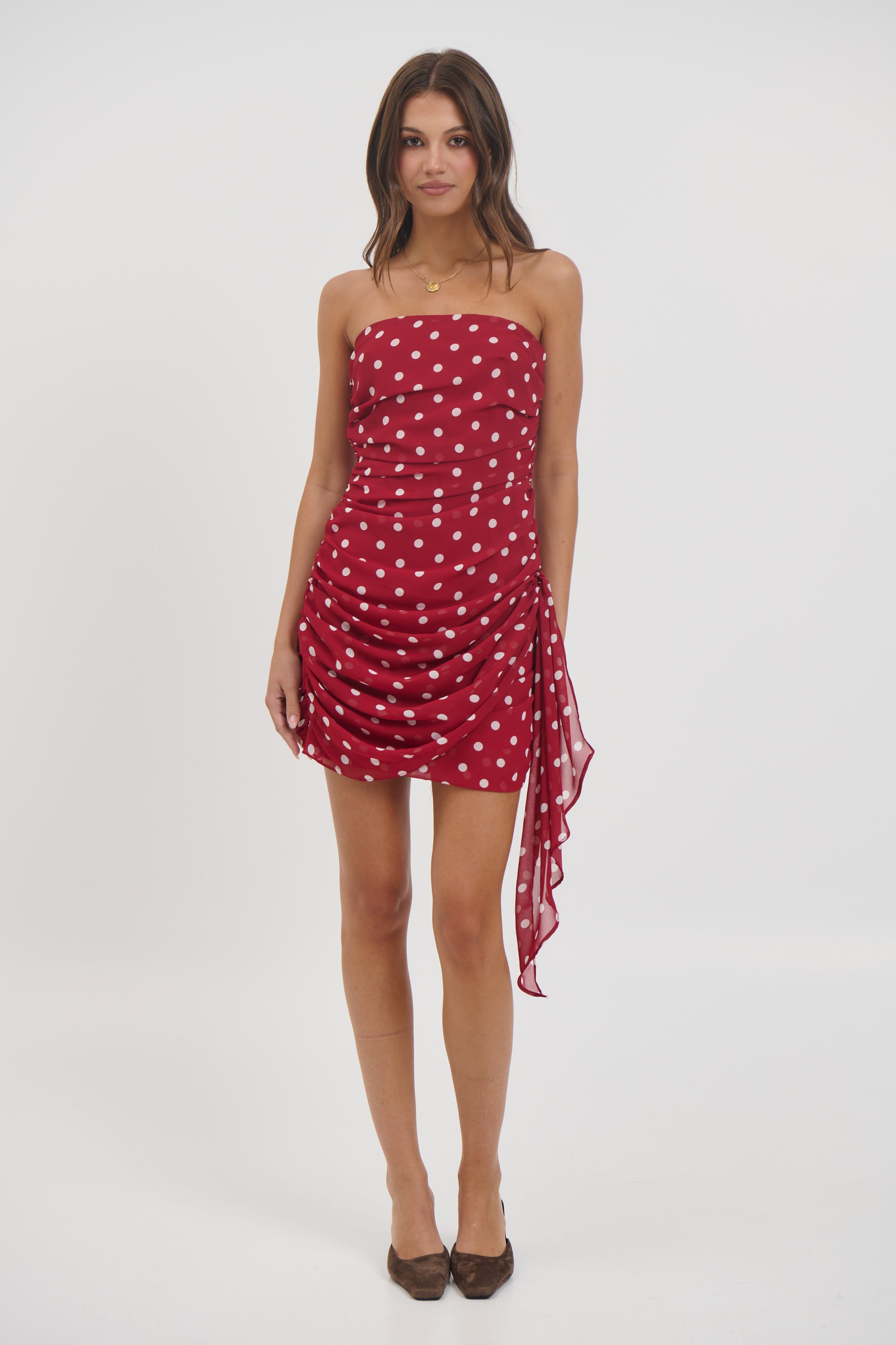 Charley Mini Dress Wine